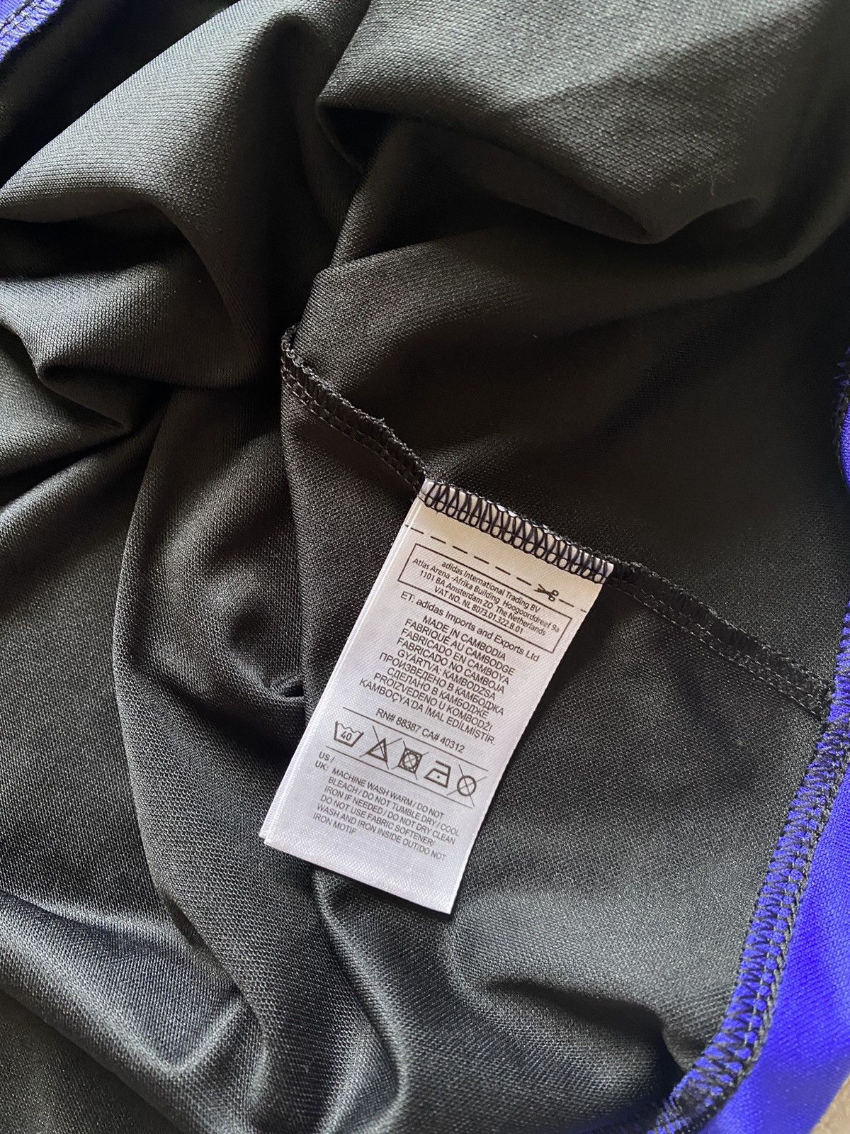 Adidas Adidas New Zealand All Blacks Rugby World Cup Train Jersey Size US L / EU 52-54 / 3 - 7 Thumbnail