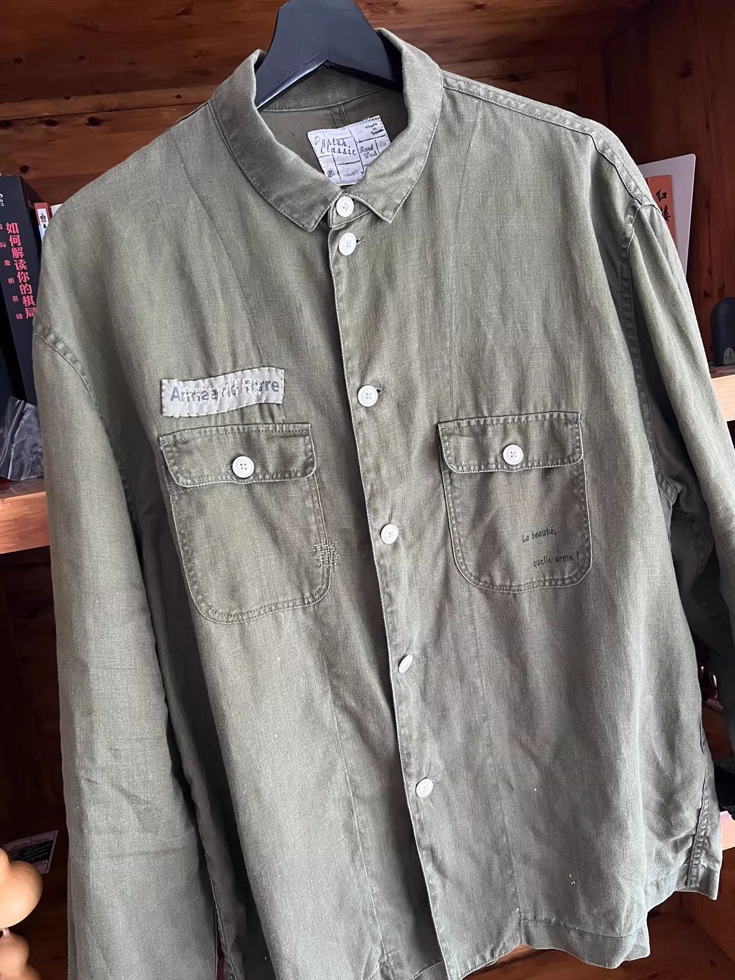 Porter Classic Porter Classic Military Linen Shirt Jacket Size US L / EU 52-54 / 3 - 8 Thumbnail