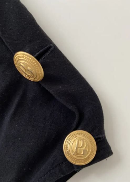 Pierre Balmain Pierre Balmain black blouse size.s Size S / US 4 / IT 40 - 4 Thumbnail