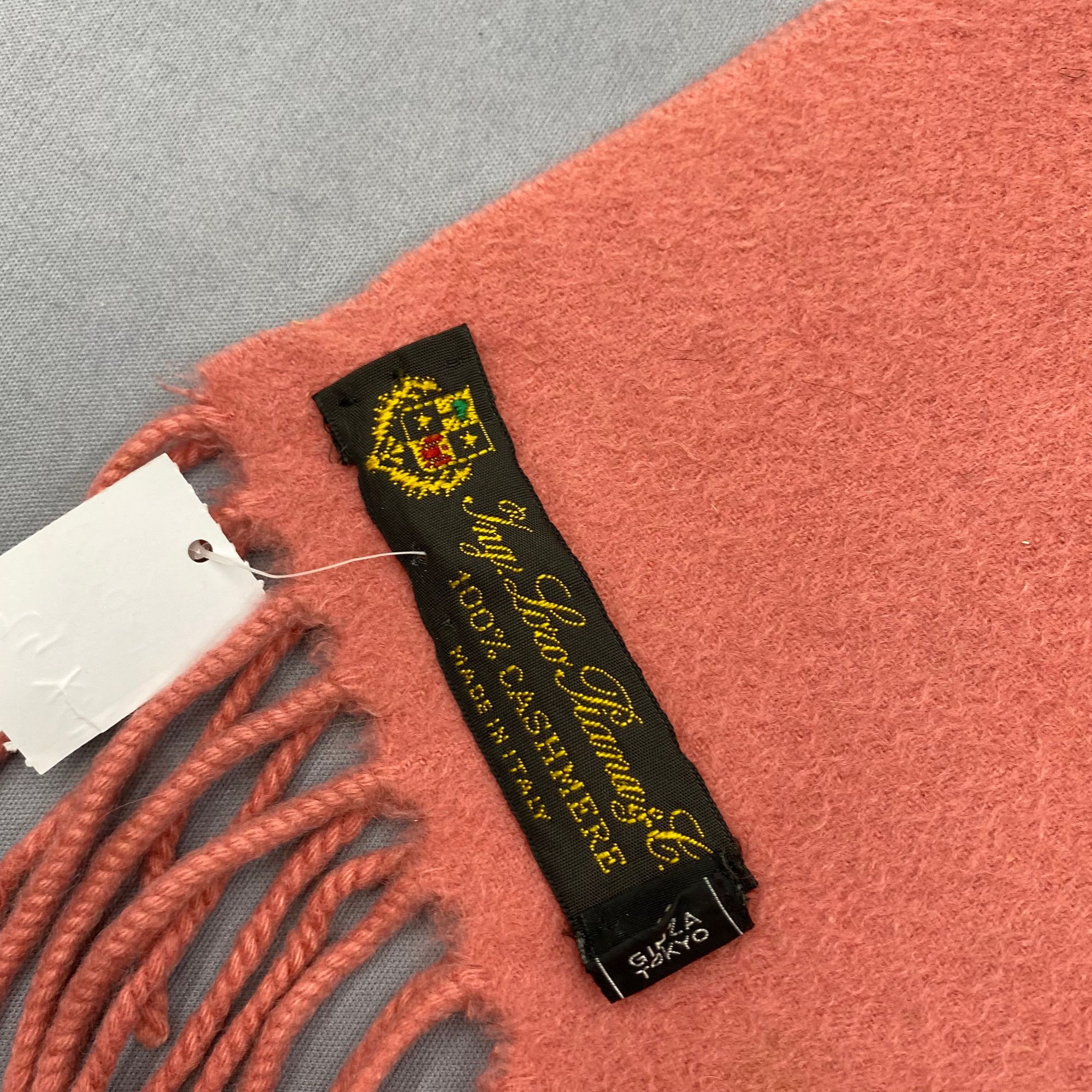 Loro Piana Vintage Loro Piana Scarf Muffler Cashmere Scarves Size ONE SIZE - 4 Thumbnail