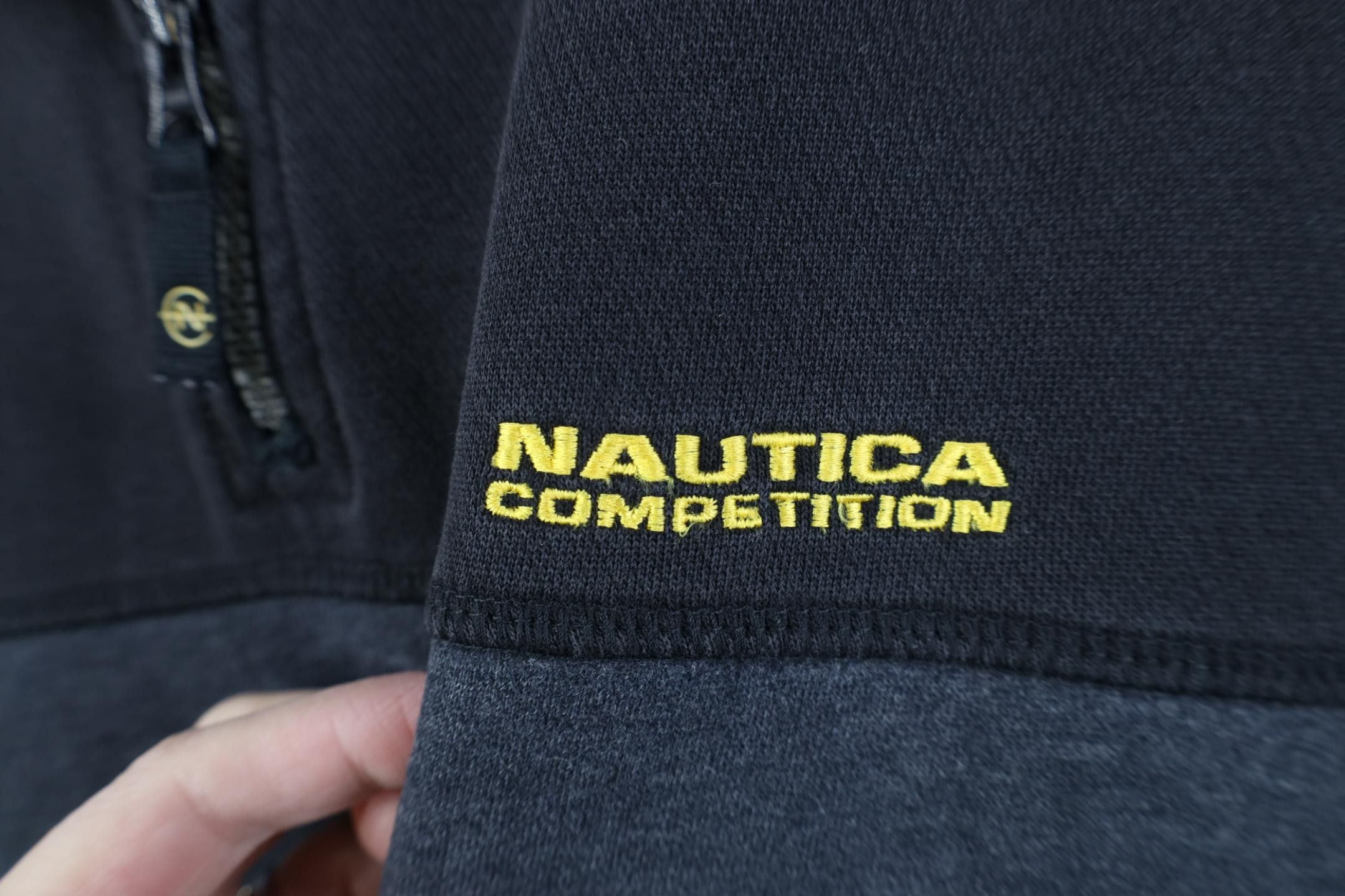 Nautica Vintage 90s Nautica Competition 1/4 Zip Pullover Sweatshirt Size US XL / EU 56 / 4 - 4 Thumbnail