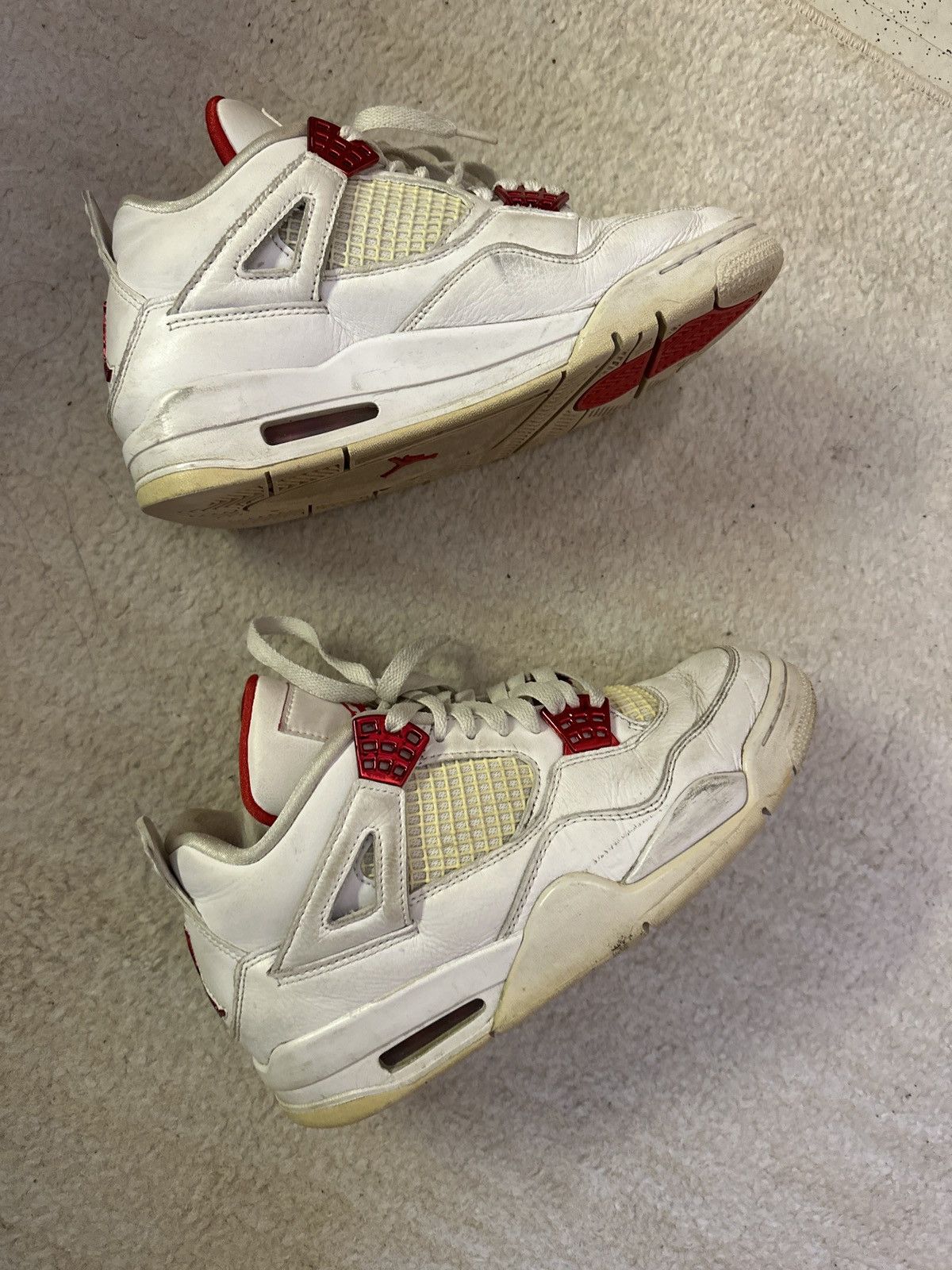 Jordan Brand × Nike Jordan 4 Metalic Red Retro Size US 7 / EU 40 - 6 Thumbnail