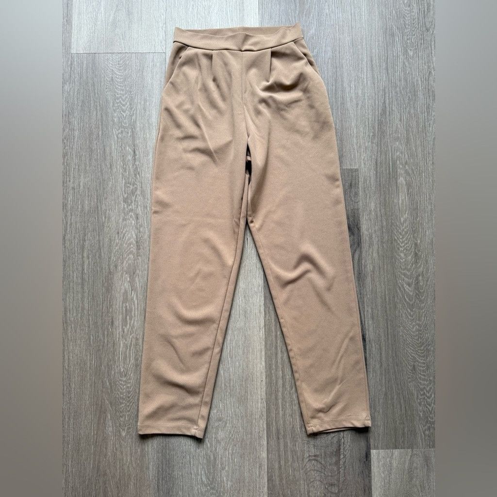 Shein SHEIN Tan Trousers Size 24" / US 00 / IT 34 - 1 Thumbnail