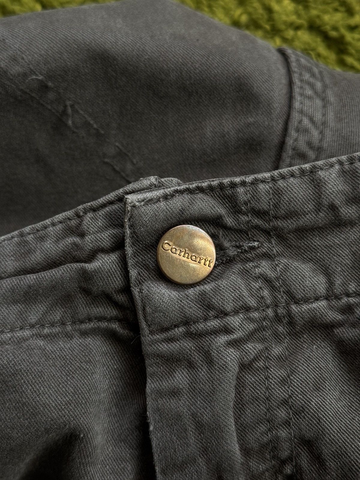 Carhartt × Carhartt Wip Carhartt 2000s vintage workcore style khaki cargo pants Y2K Size US 33 - 6 Thumbnail