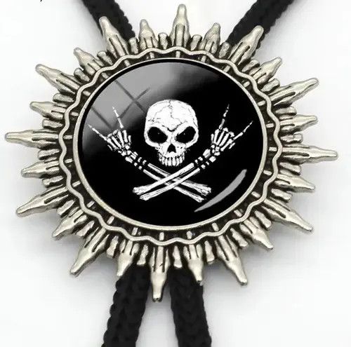 Topperz Mechanical Clock Bolo Tie Bolo Tie Size ONE SIZE - 3 Thumbnail