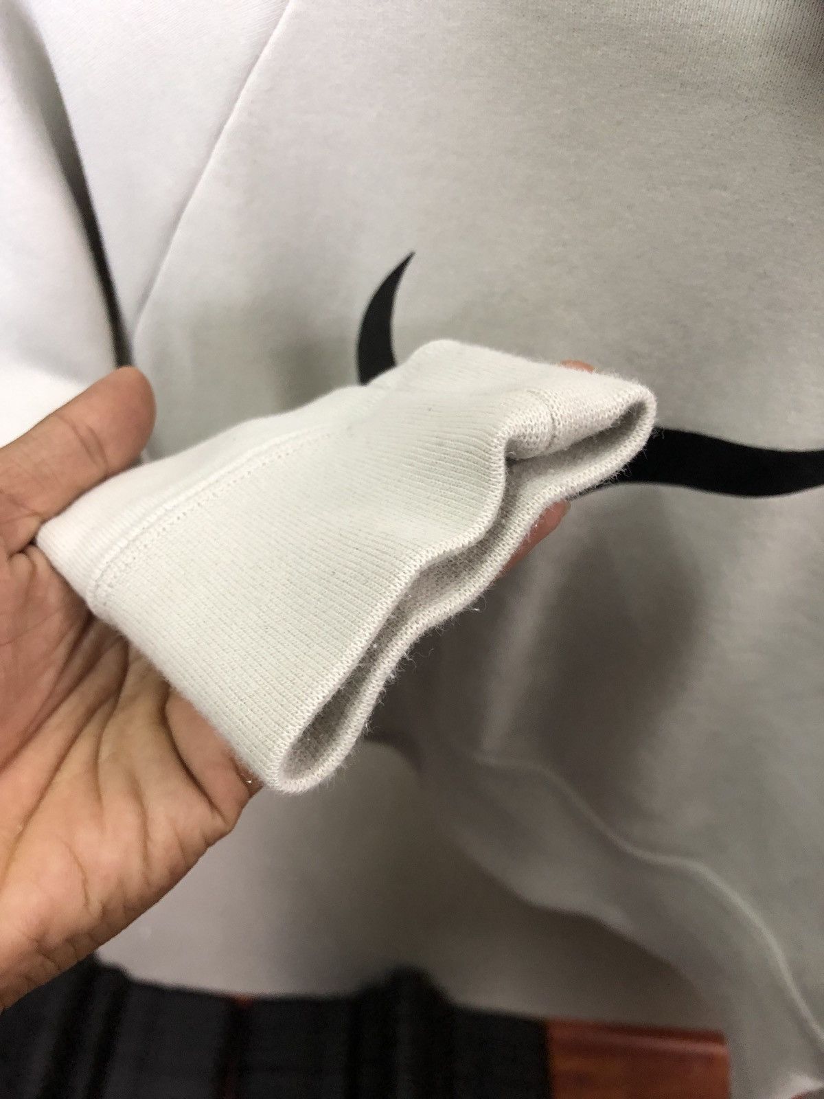 Nike Nike Big Swoosh Crop Tops Hoodie Size S / US 4 / IT 40 - 6 Thumbnail