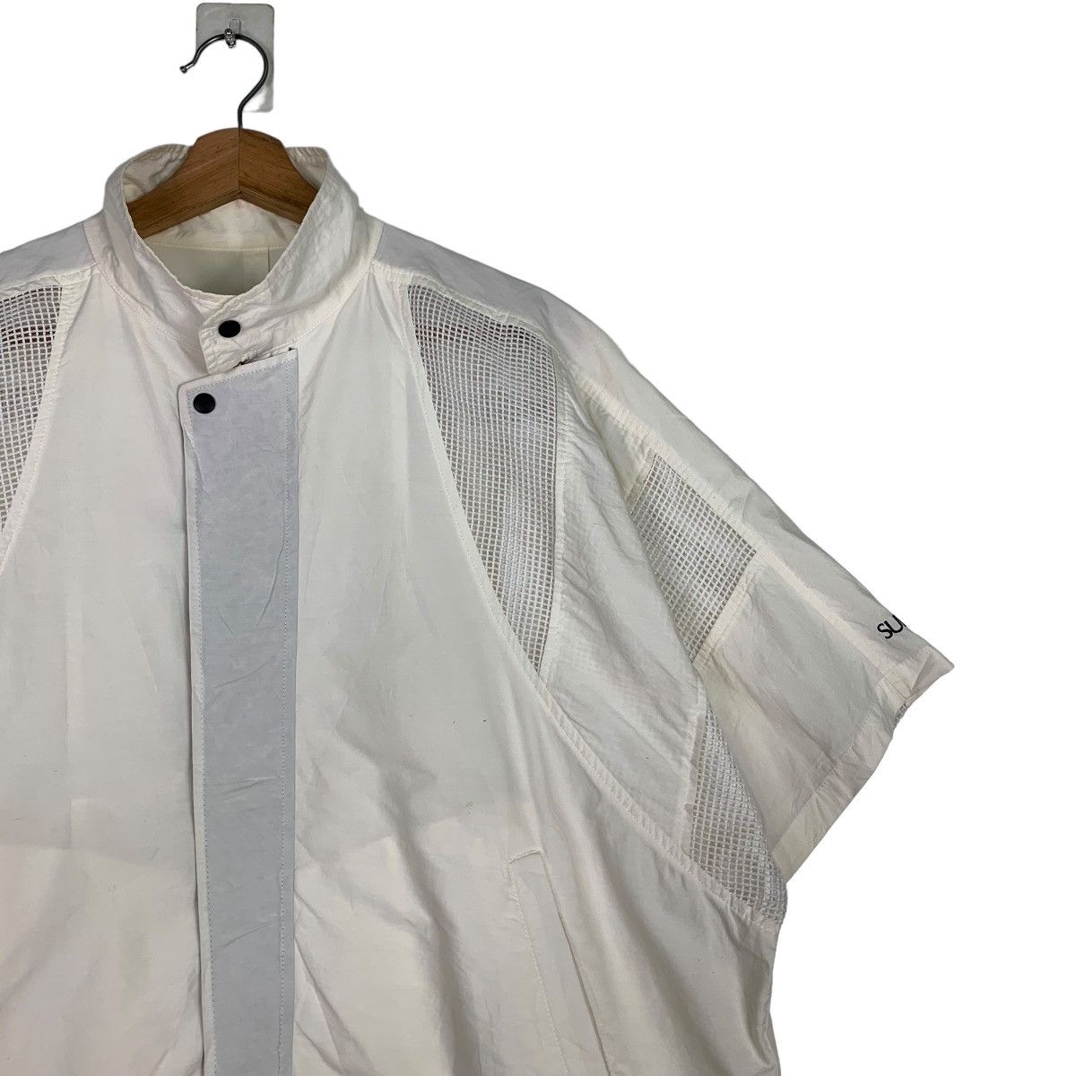 Japanese Brand SUPERIOR Pastime Wear Mesh Short Sleeve Jacket #0375-C17 Size US L / EU 52-54 / 3 - 5 Thumbnail