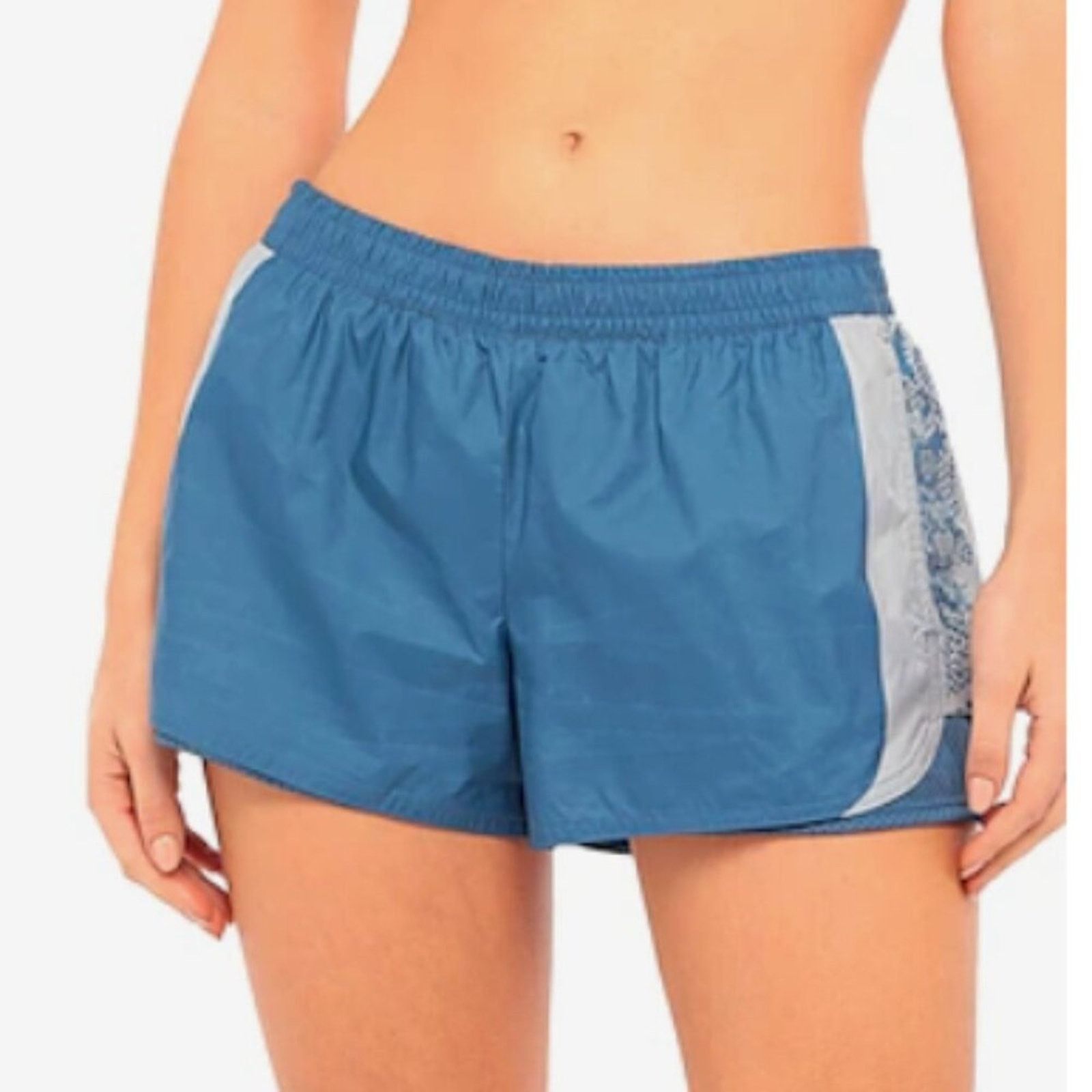 Adidas × Stella McCartney Adidas by Stella McCartney running shorts state Blue L Size 32" / US 10 / IT 46 - 2 Thumbnail