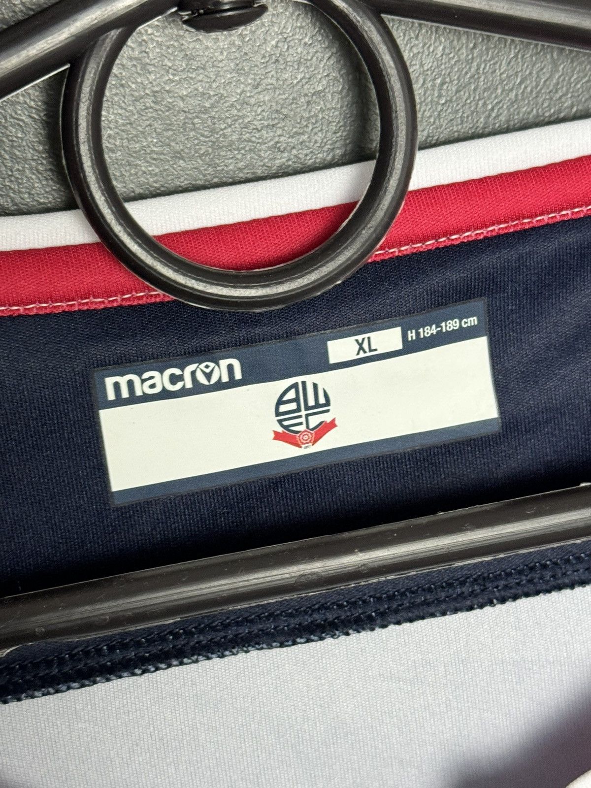 Macron Bolton 20/21 Away Football Jersey Size US XL / EU 56 / 4 - 11 Thumbnail