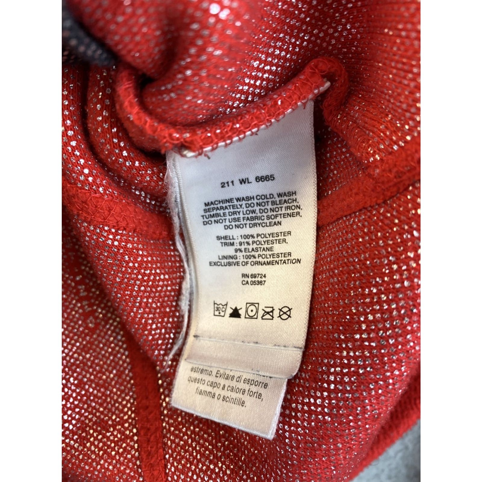 Vintage Columbia Fleece Jacket Womens L Red Full Zip Sweatshirt Zip Pockets / 77-12 Size L / US 10 / IT 46 - 7 Thumbnail