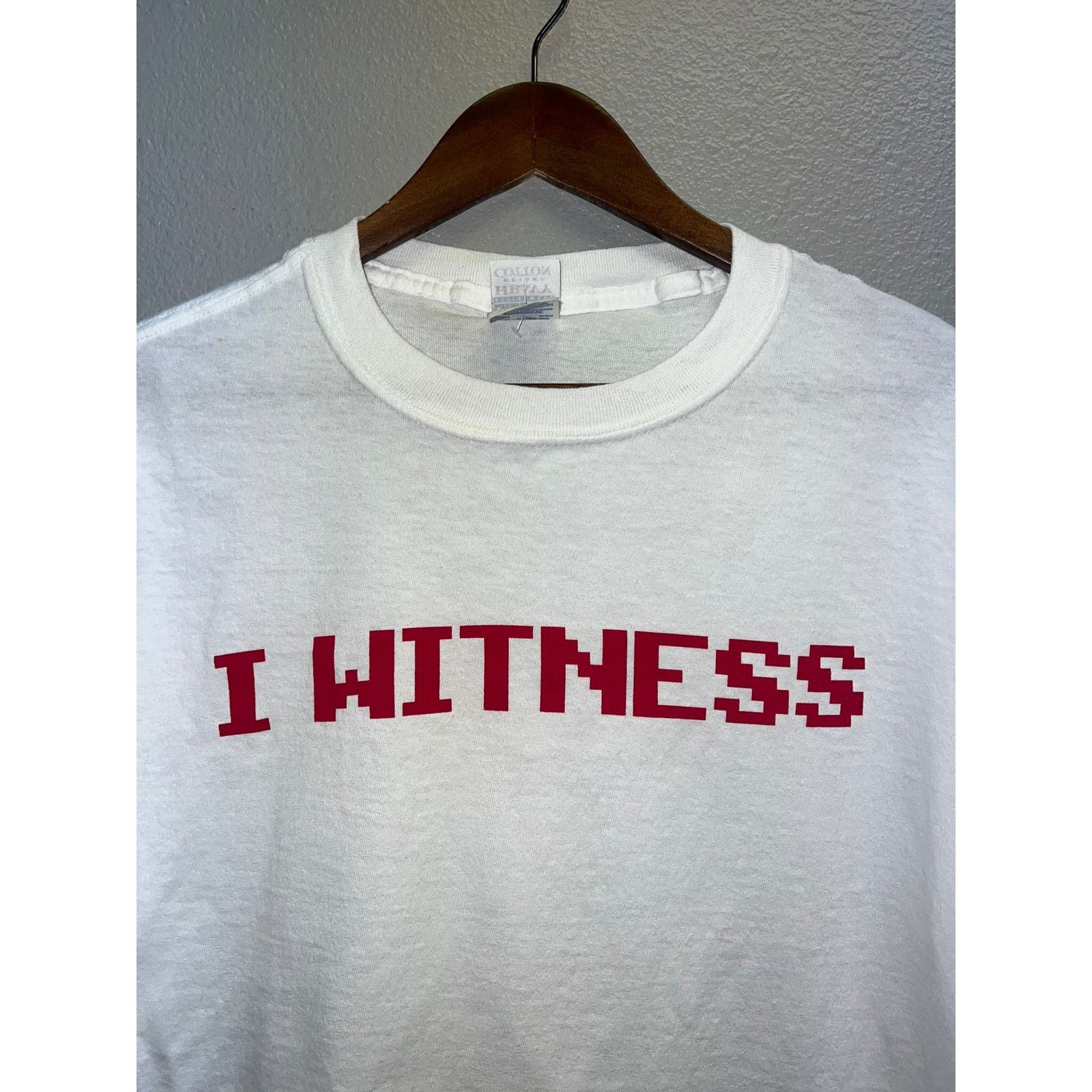 Gildan Vintage Lebron James Shirt MSN . COM Promo I Witness Tee XL Size US XL / EU 56 / 4 - 2 Thumbnail