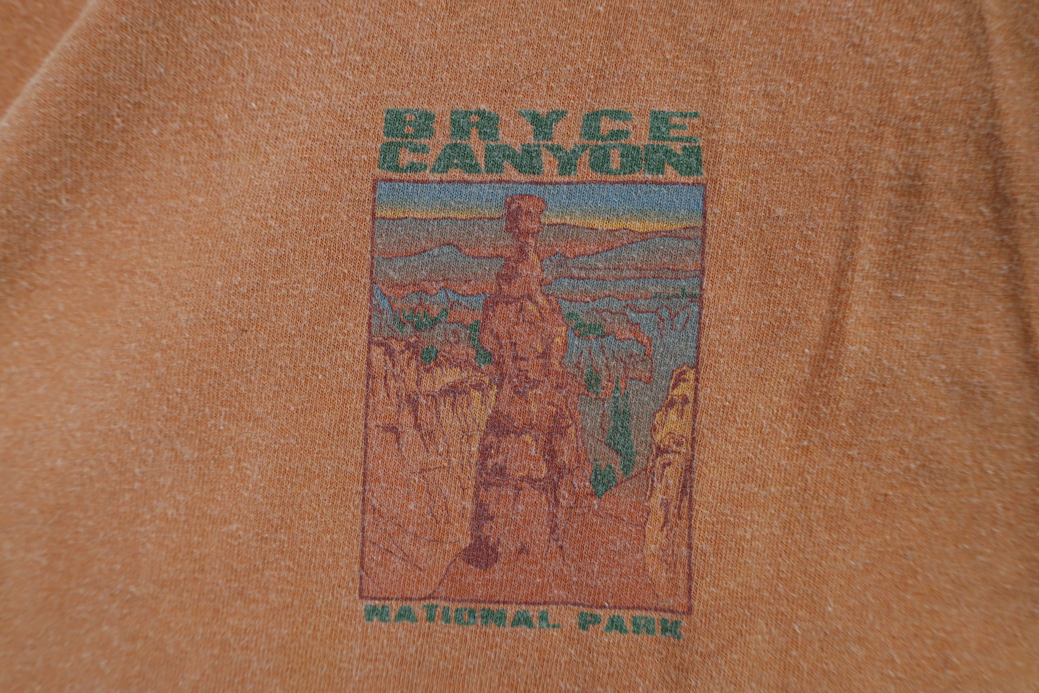 Vintage Vintage 90s Streetwear Bryce Canyon National Park T-Shirt Size US XXL / EU 58 / 5 - 4 Thumbnail