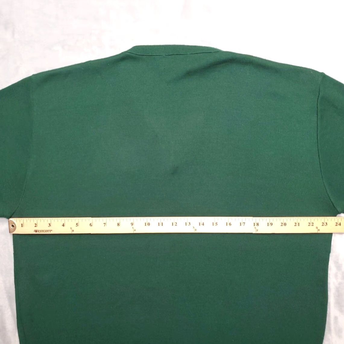 Vintage VINTAGE Towncraft Sweater Men XL Green Ribbed Cuff Knit Grandpa Golfer Made in USA Size US XL / EU 56 / 4 - 7 Thumbnail