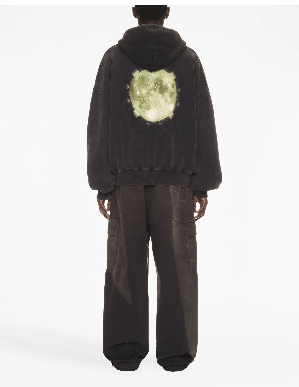 Off-White Off-White Super Moon Hoodie with Vintage Effect Size US XS / EU 42 / 0 - 14 Thumbnail