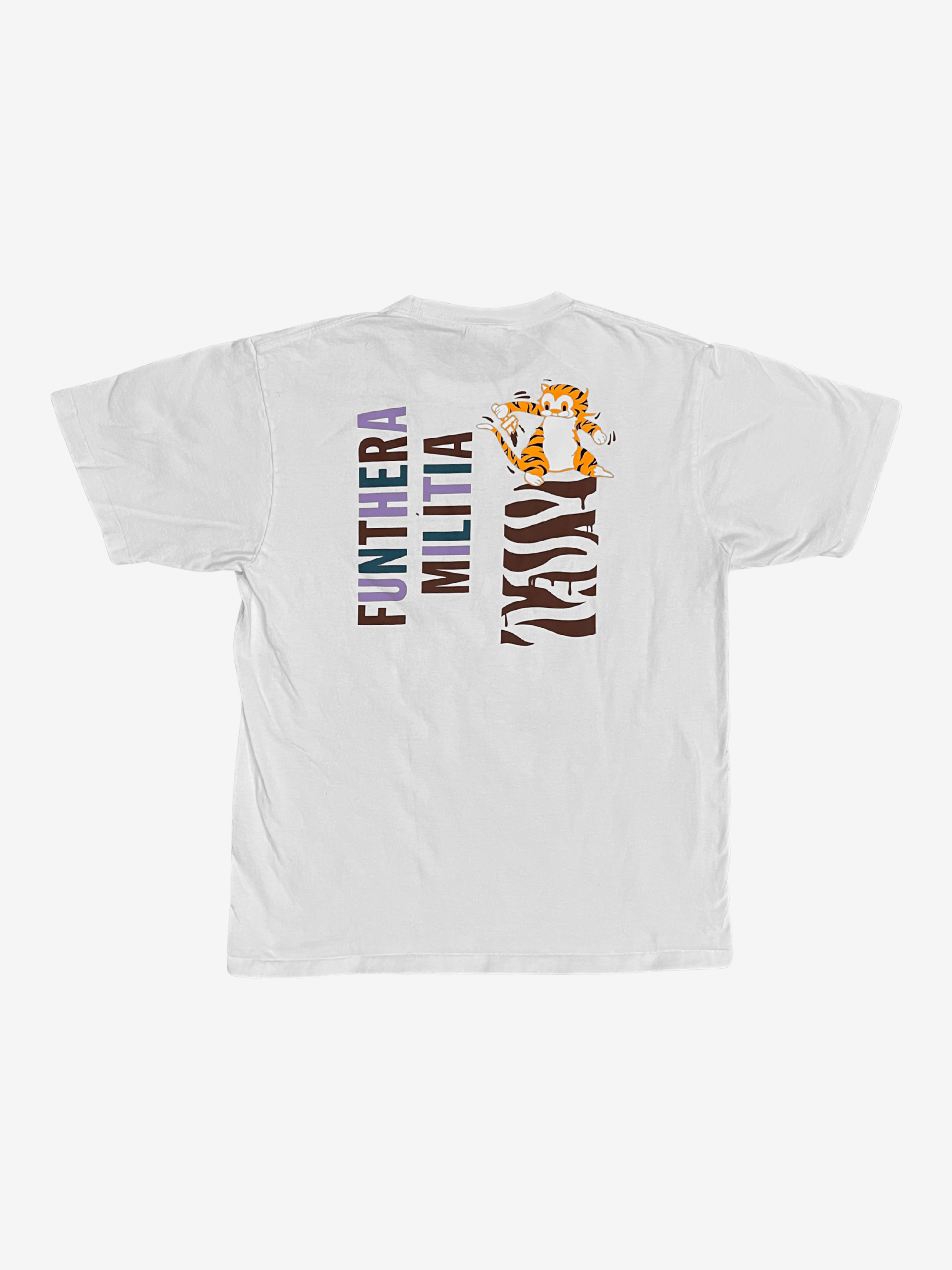 Bape A Bathing Ape White Purple Tiger Shark T-Shirt Size US L / EU 52-54 / 3 - 2 Thumbnail