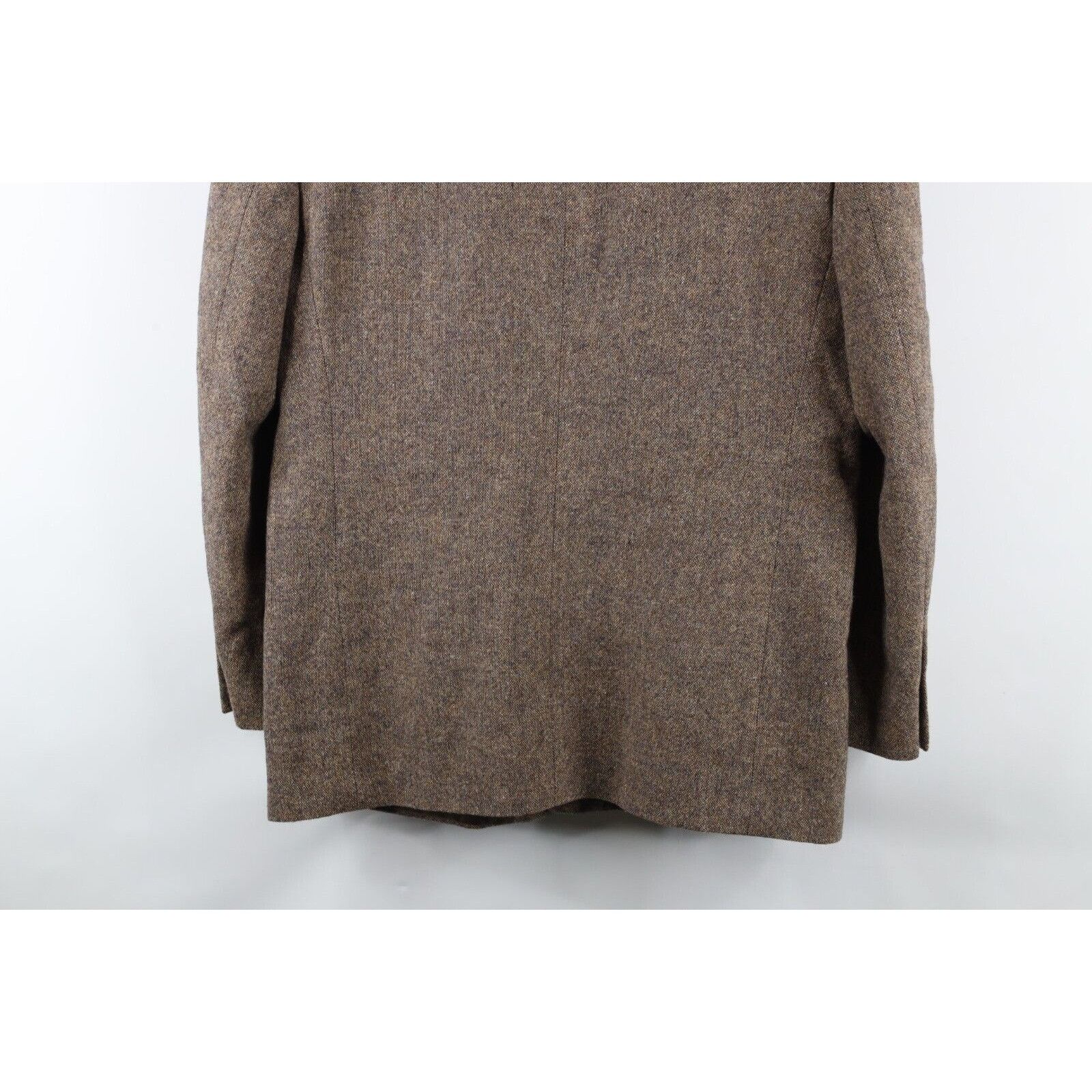 Vintage Vintage 90s Streetwear Wool Tweed 2 Button Suit Coat Jacket Size US L / EU 52-54 / 3 - 19 Thumbnail