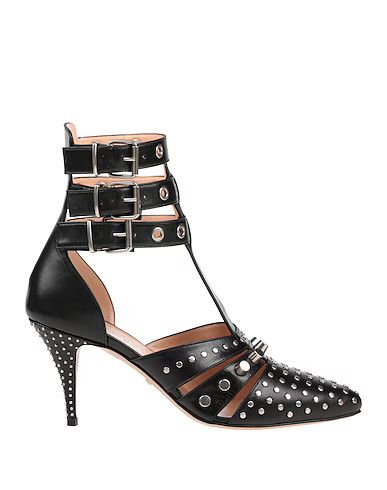 Gucci o1s1wg110225 Women's Studded Pumps in Black Size US 7 / IT 37 - 1 Thumbnail