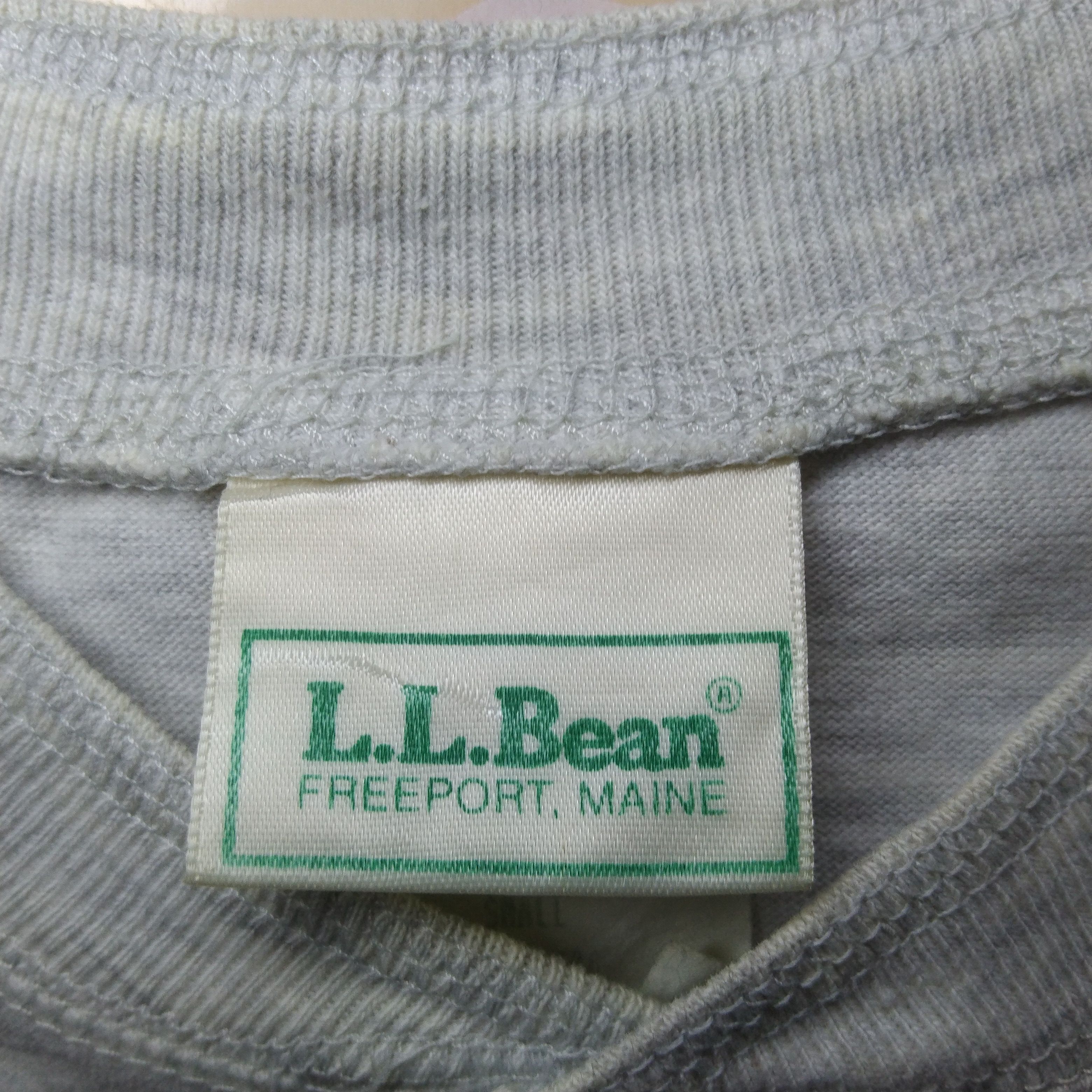 L.L. Bean Vintage LL Bean red sleeve henley shirt Size US M / EU 48-50 / 2 - 3 Thumbnail