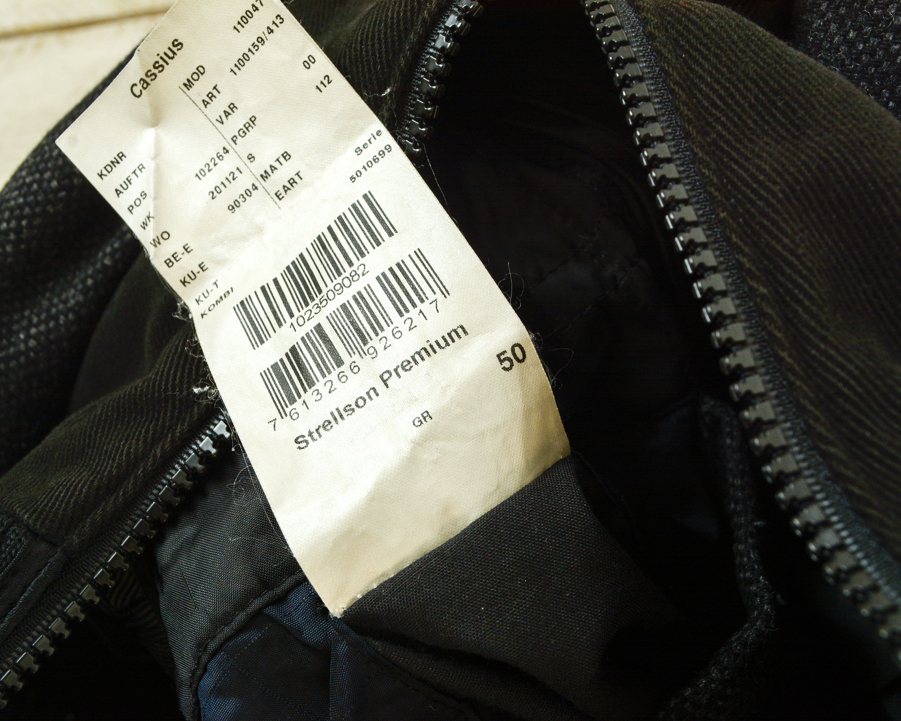 Strellson Cassius Men UK 40 US Jacket Car Over Coat EU 50 Wool DE Size US M / EU 48-50 / 2 - 7 Thumbnail
