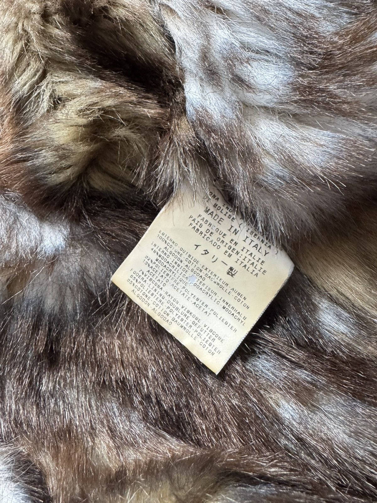 Dolce & Gabbana AW2001 DOLCE&GABBANA Archival Fux Jacket Size XL / US 12-14 / IT 48-50 - 8 Thumbnail