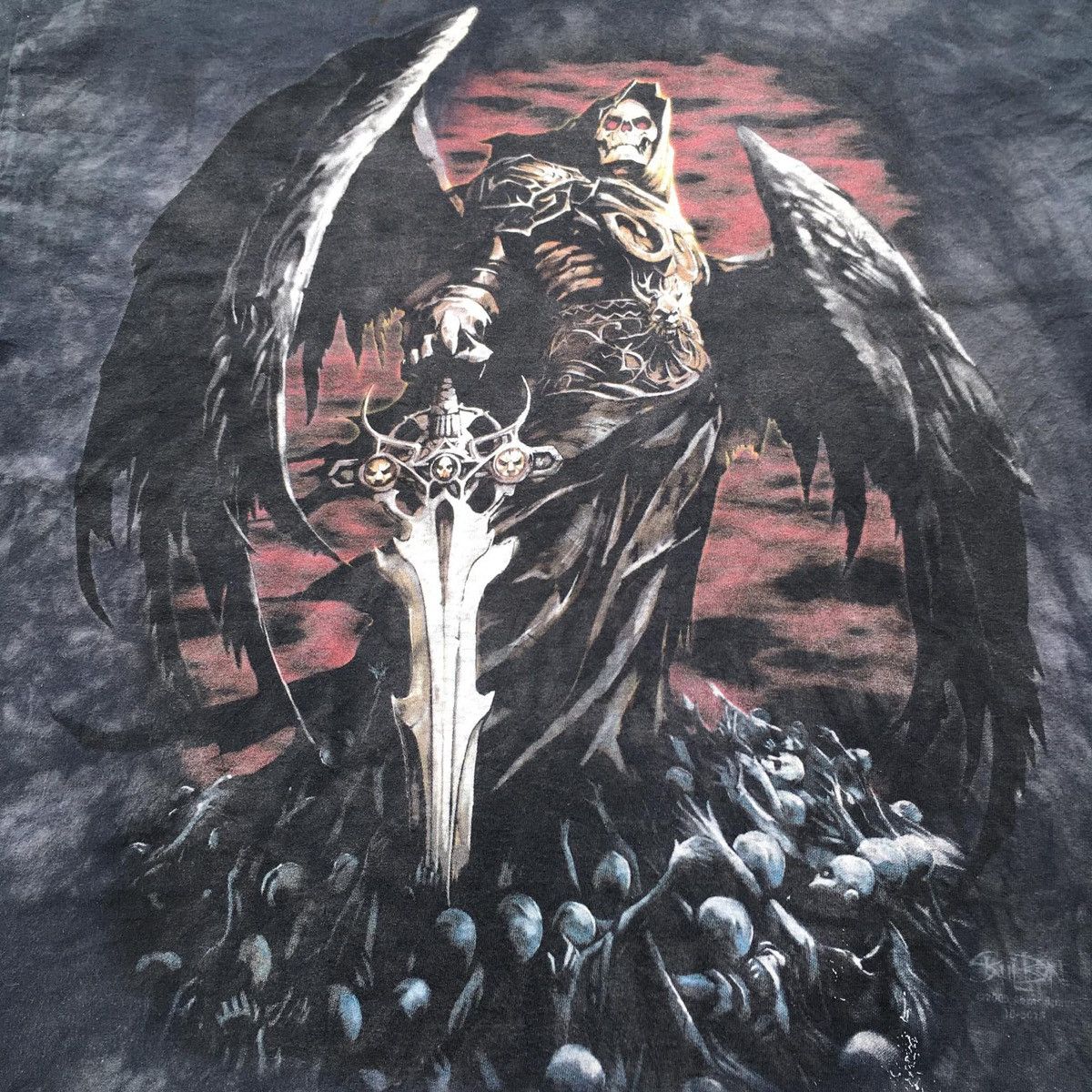 Vintage RARE ‼️ Skull Size US XL / EU 56 / 4 - 2 Thumbnail