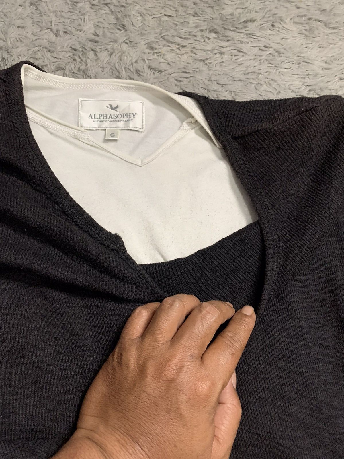 Japanese Brand Alpha Sophy Therma Long Sleve Double Layer Size US S / EU 44-46 / 1 - 4 Thumbnail