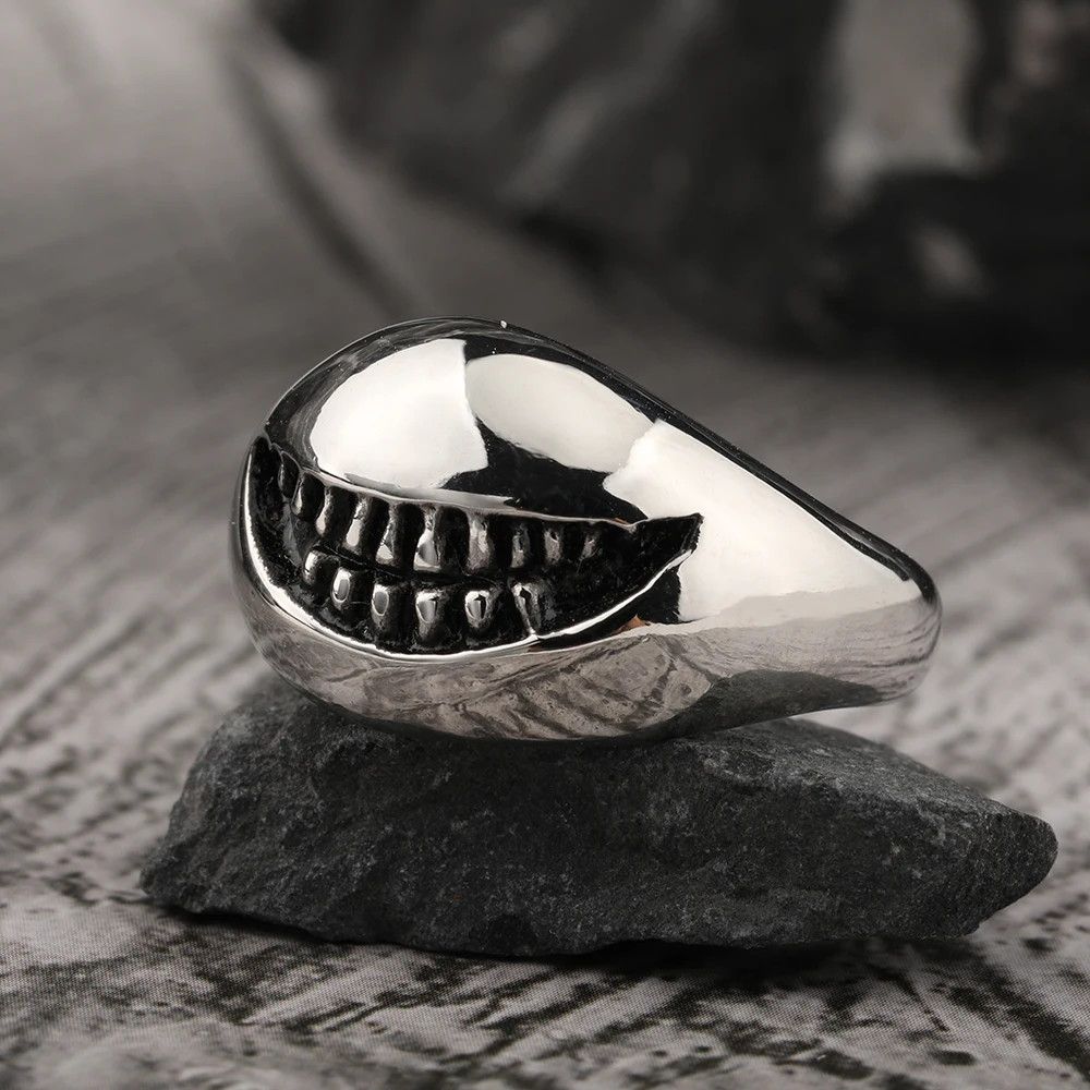Jewelry Creative Domineering Skull Devil Ring Size ONE SIZE - 2 Thumbnail