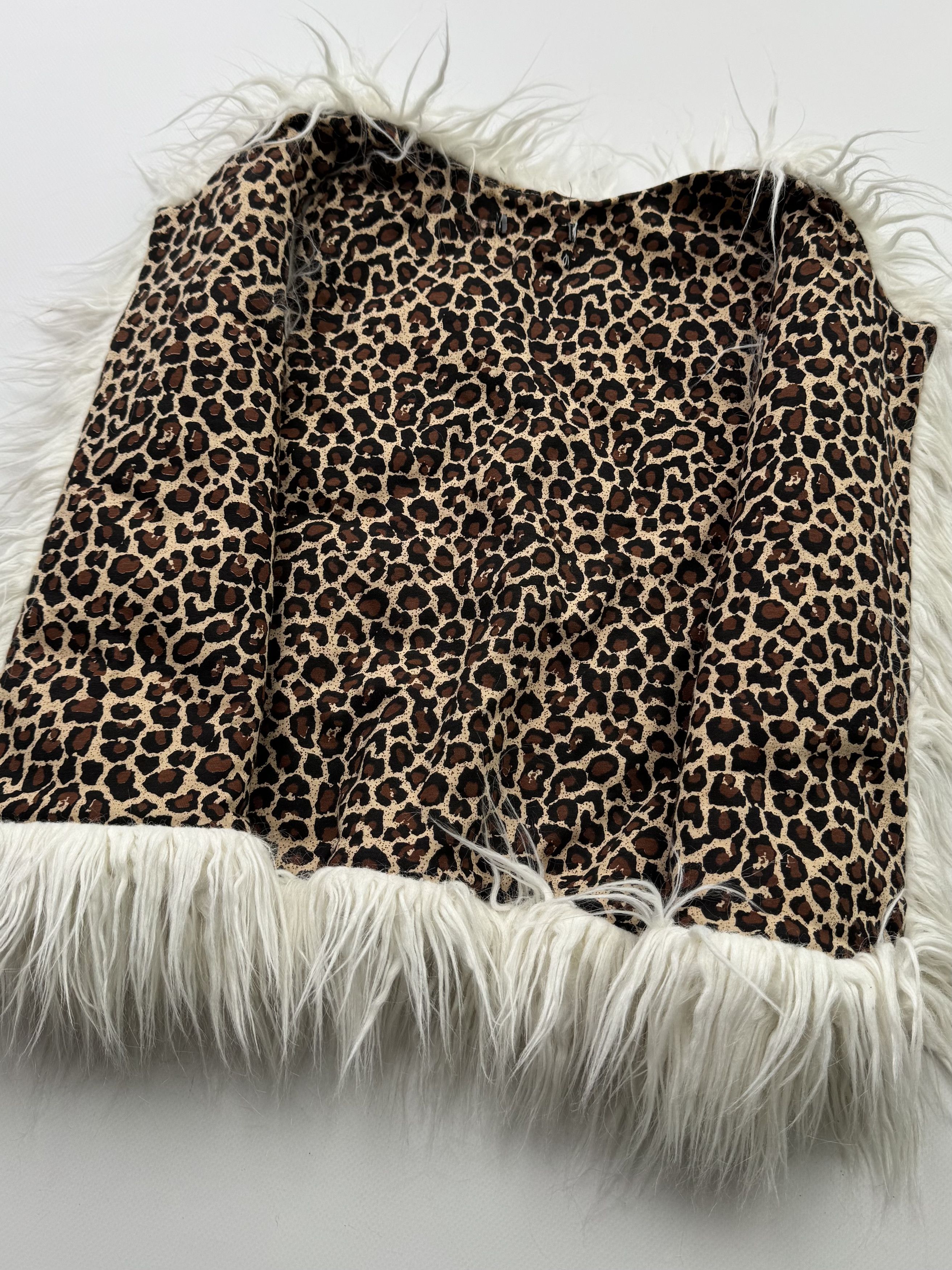 Japanese Brand Vintage Faux Fur Vest B778(V254)E2 Size XS / US 0-2 / IT 36-38 - 4 Thumbnail