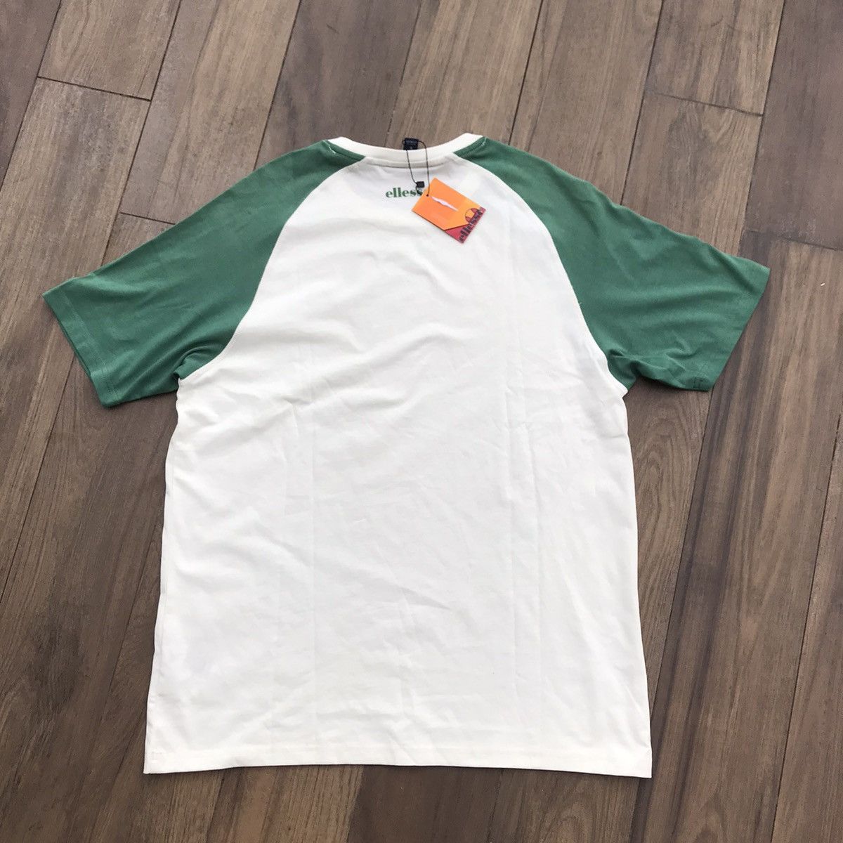 Ellesse Ellesse Italia Originals Raglan Tshirt tee shirt white beige Size US XL / EU 56 / 4 - 17 Thumbnail