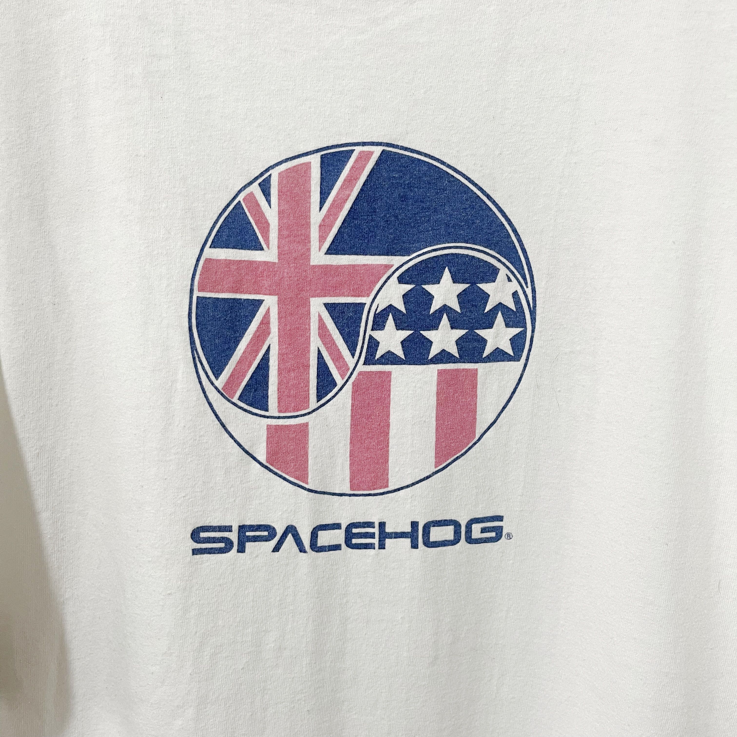 Band Tees × Vintage Vintage 90s Spacehog Ringer Tee Size US XL / EU 56 / 4 - 2 Thumbnail