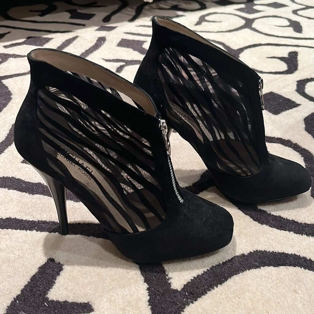 Michael Kors Size 7 Michael kors mesh high heel booties Size US 7 / IT 37 - 1 Thumbnail
