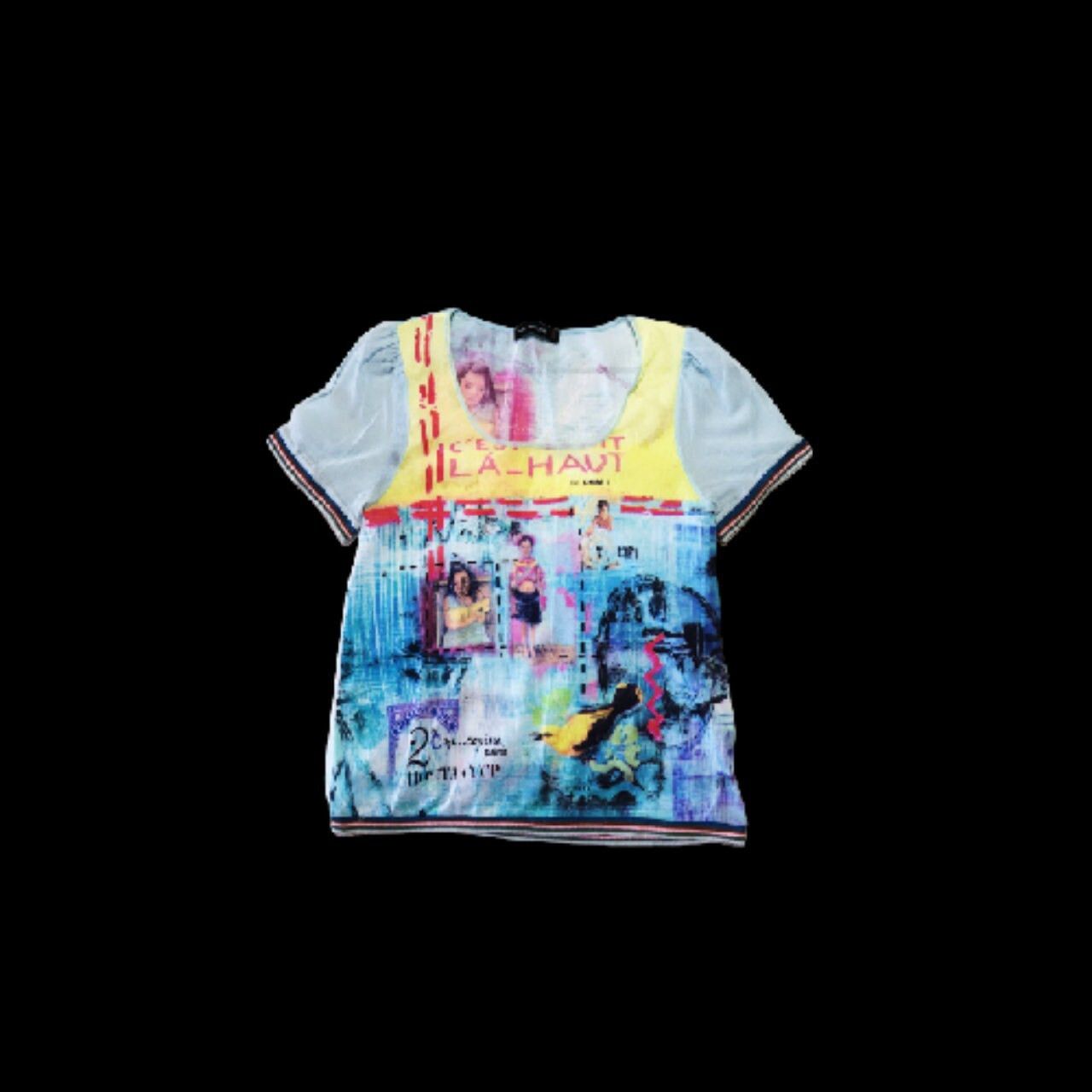 Cop Copine The Cop Copine Mesh Tee Hawaii Size ONE SIZE - 1 Thumbnail