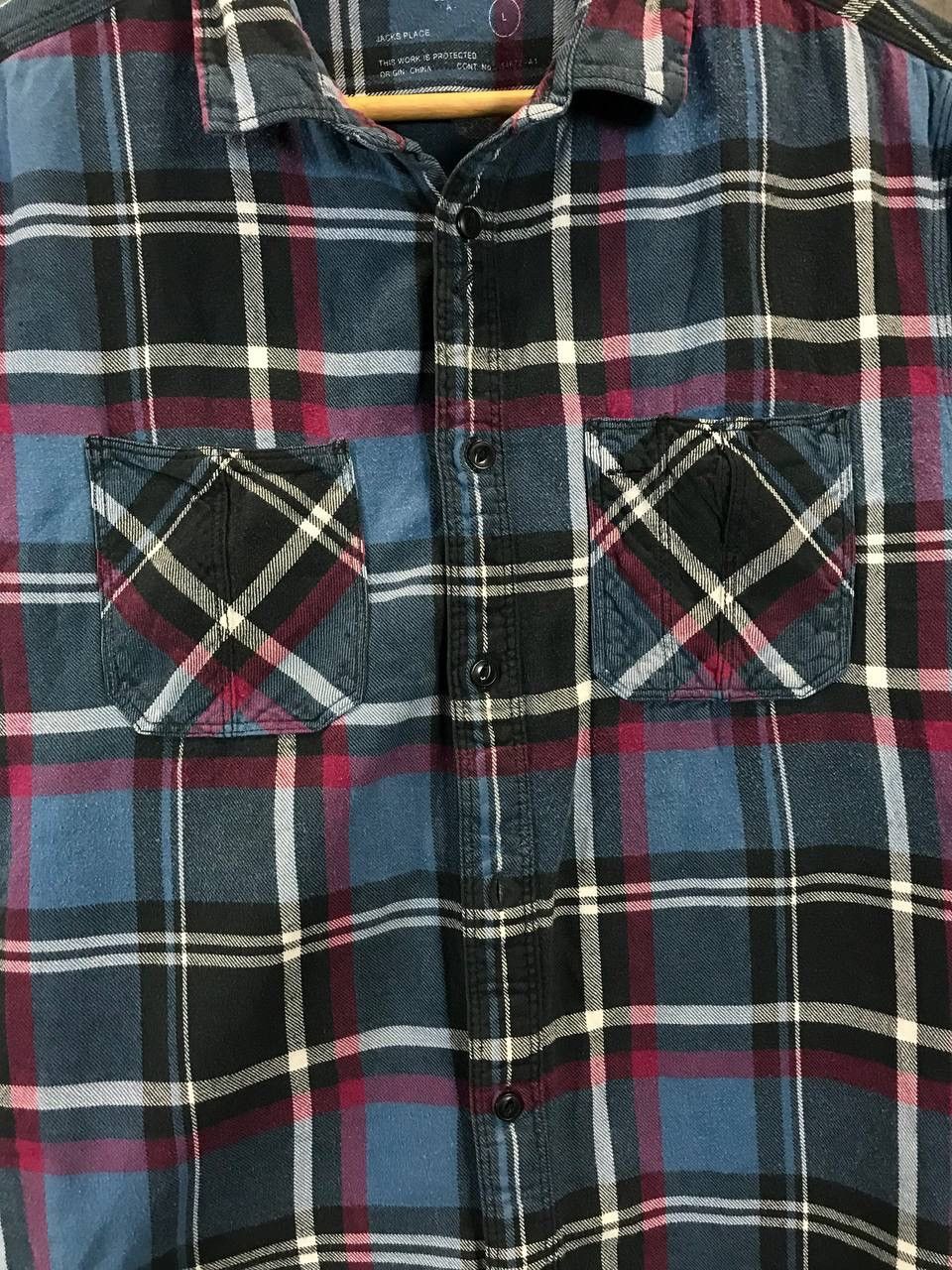 Allsaints Allsaints vintage flannel shirt Size US L / EU 52-54 / 3 - 3 Thumbnail