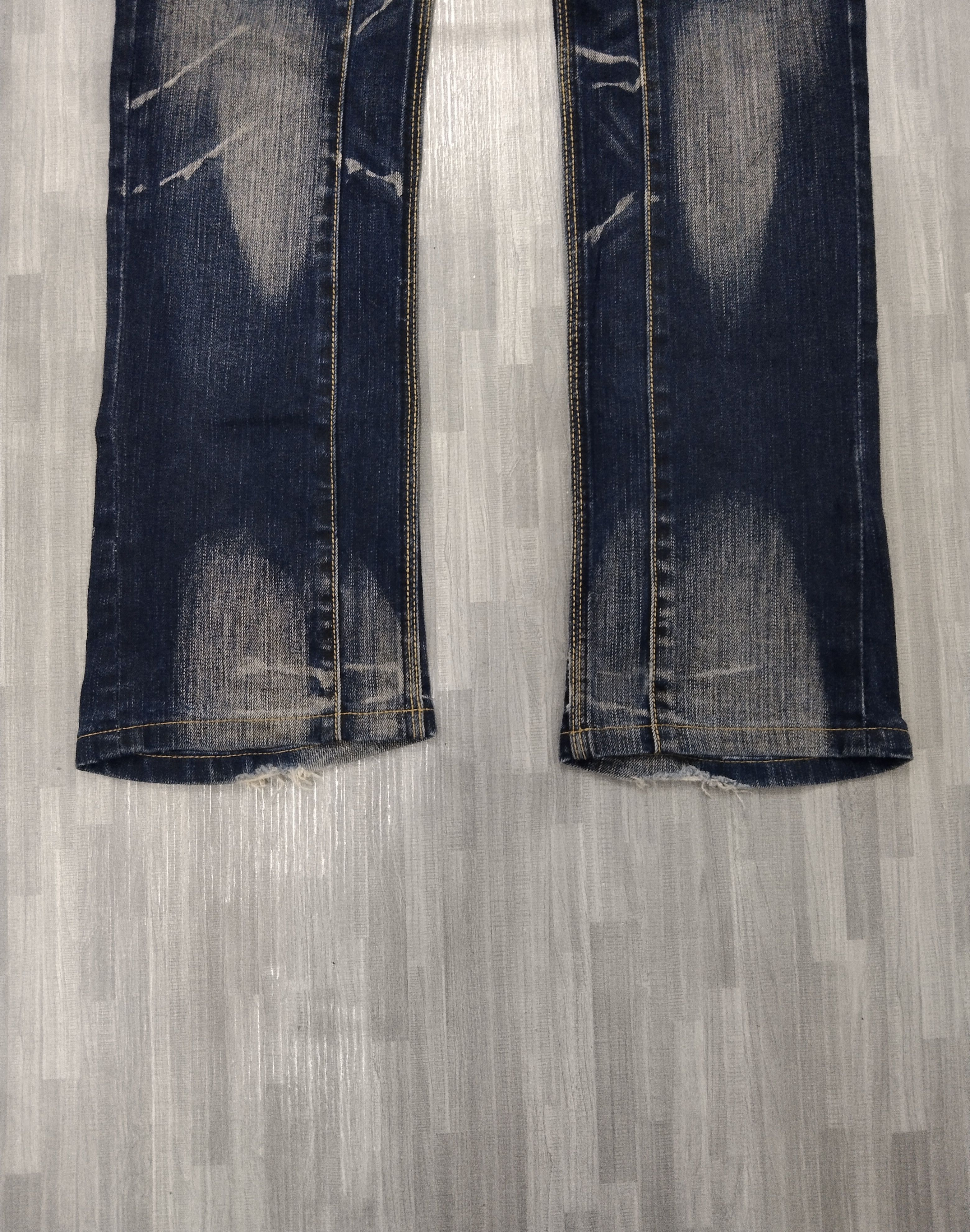 Nicole Club FLARE SICK WASHED BLUE NICOLE DENIM PANTS Size US 31 - 8 Thumbnail