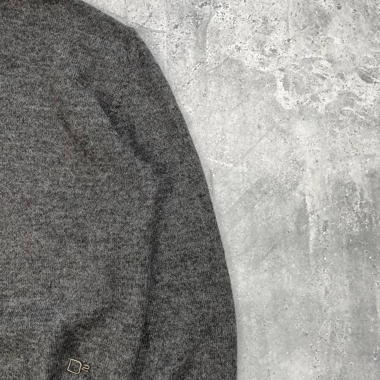 Dsquared2 Dsquared2 High Neck Alpaca Sweater Jumper Gray Size XL Size US XL / EU 56 / 4 - 11 Thumbnail