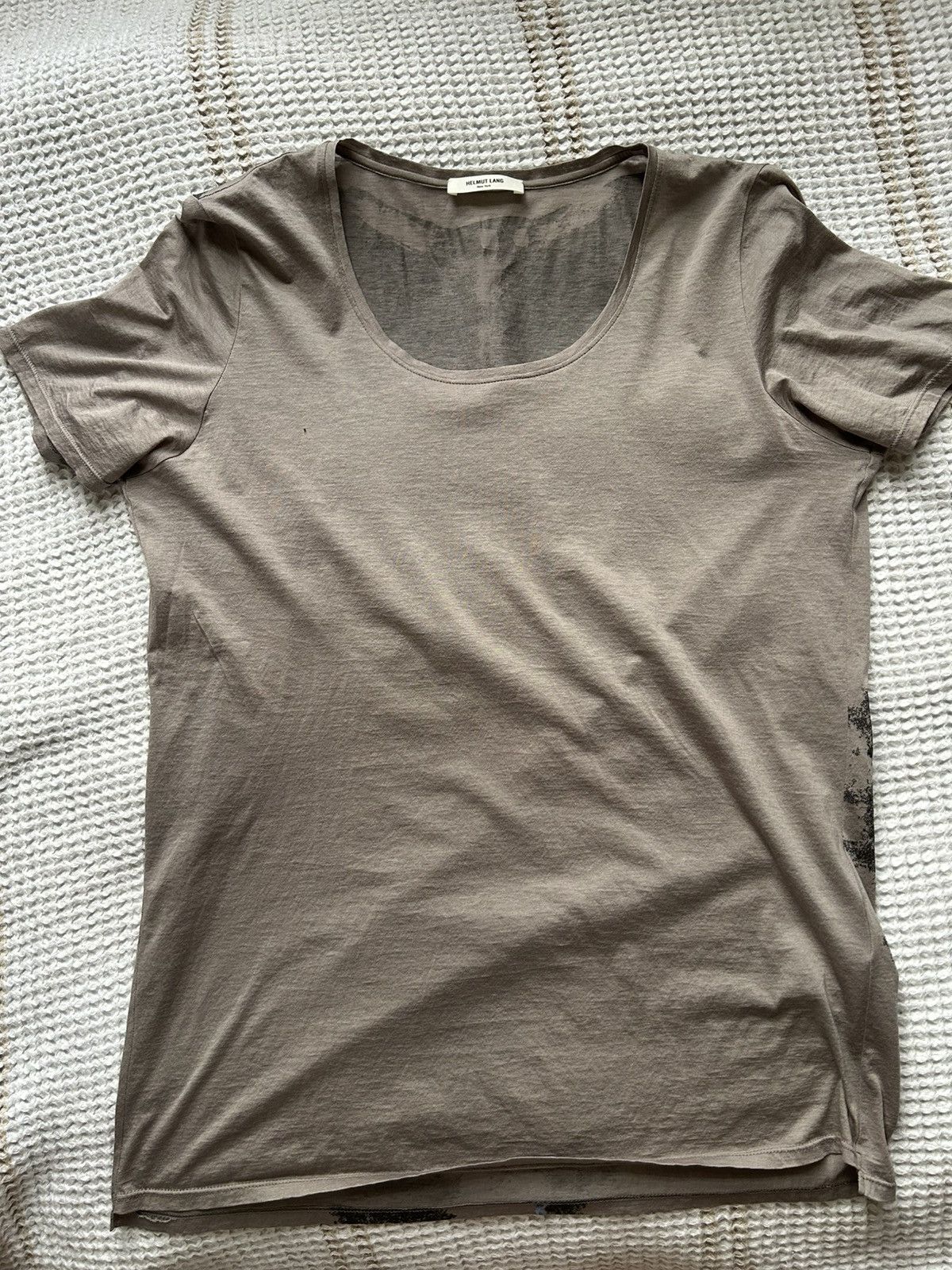 Helmut Lang Helmut Lang Vintage Back Print T-Shirt Size M Size M / US 6-8 / IT 42-44 - 3 Thumbnail