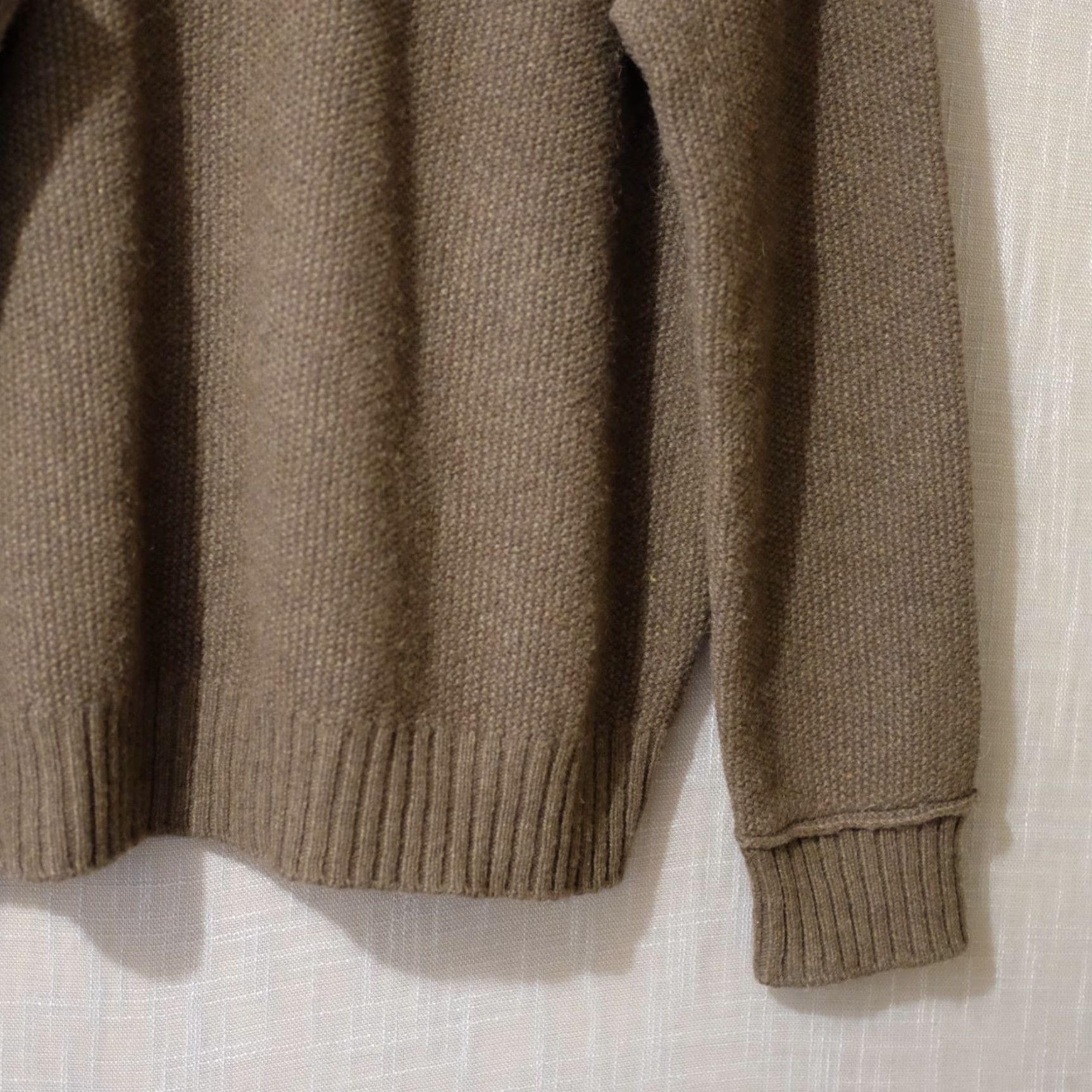 Banana Republic Banana Republic Heritage Wool/Acrylic/Alpaca Sweater Green Men's XL #H85-31 Navy? Size US XL / EU 56 / 4 - 4 Thumbnail