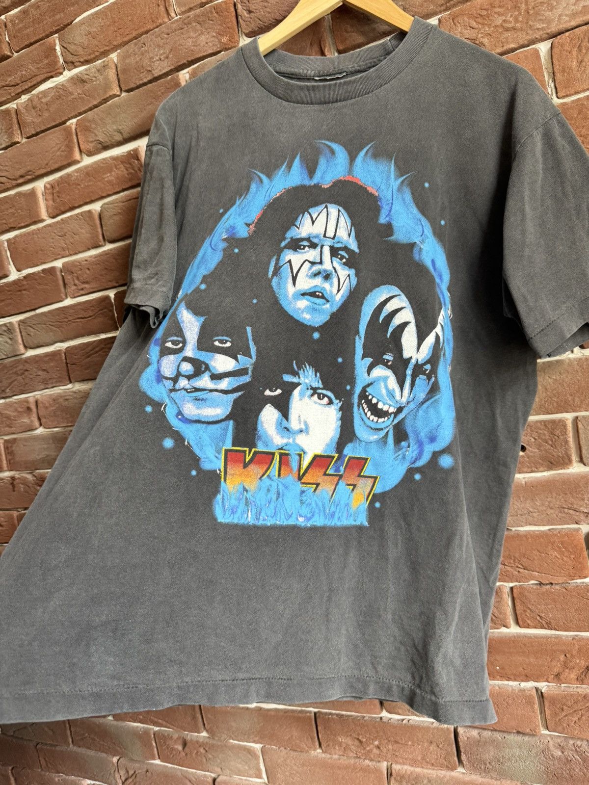 Band Tees Rare vintage Kiss Big Heads Rock Metal Band Tee Grail Hype L Size US L / EU 52-54 / 3 - 5 Thumbnail