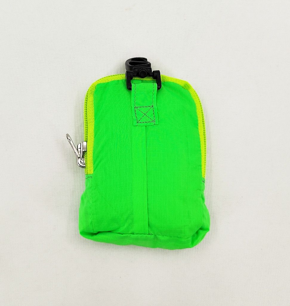 Porter HEAD PORTER foldable green thin nylon shopping bag with clip Size ONE SIZE - 7 Thumbnail