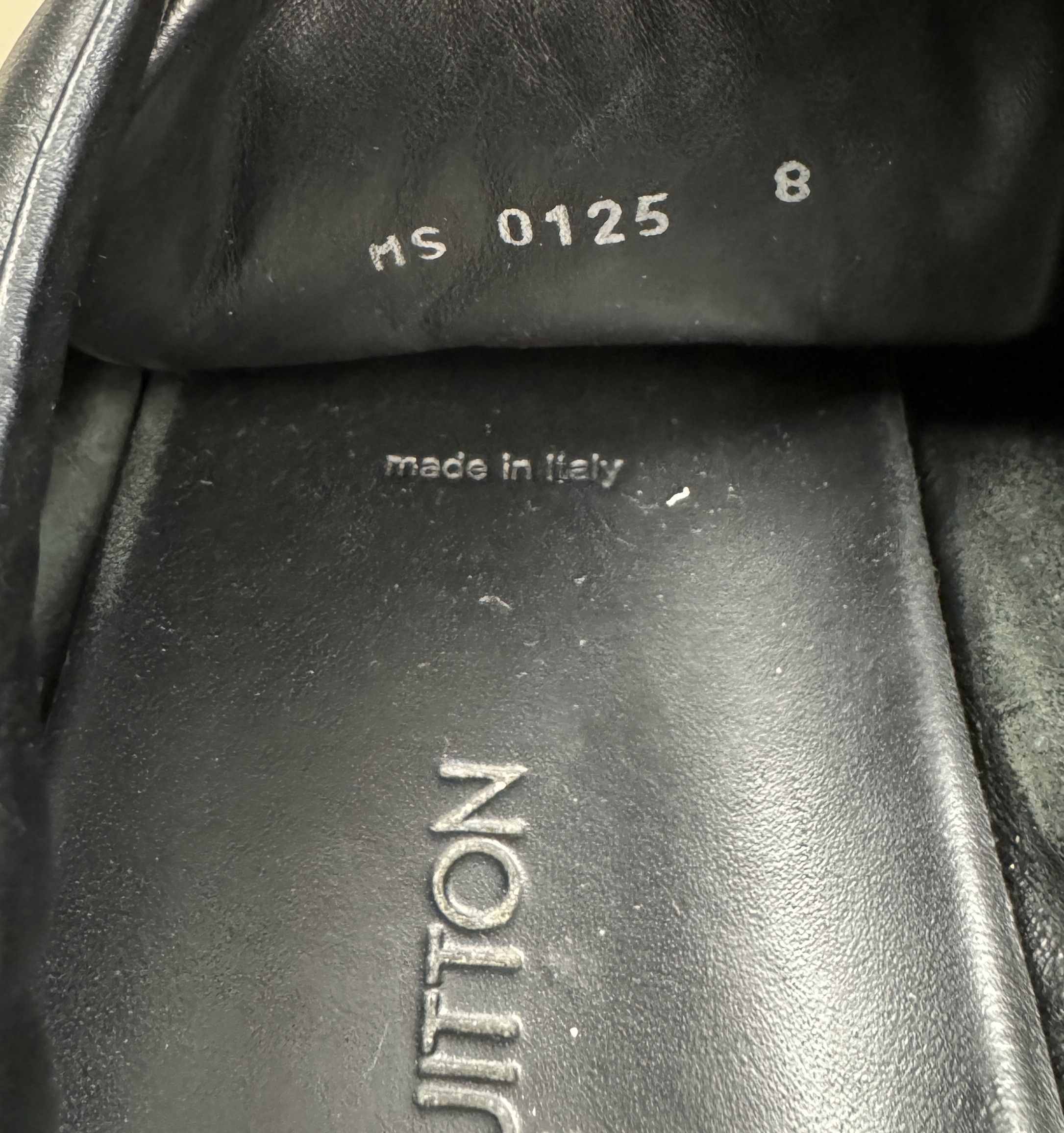Leather Louis Vuitton Line-Up Monogram Leather Sneakers Size 8 US 9 Size US 9 / EU 42 - 13 Thumbnail
