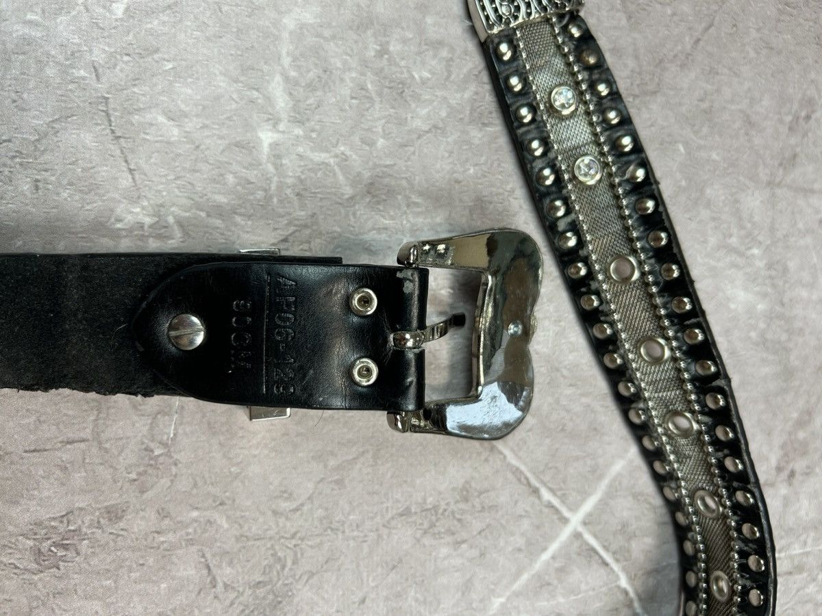 Hysteric Glamour Vintage Belts Y2K Bb.Simon Style Punk leather belt Japanese Size ONE SIZE - 6 Thumbnail