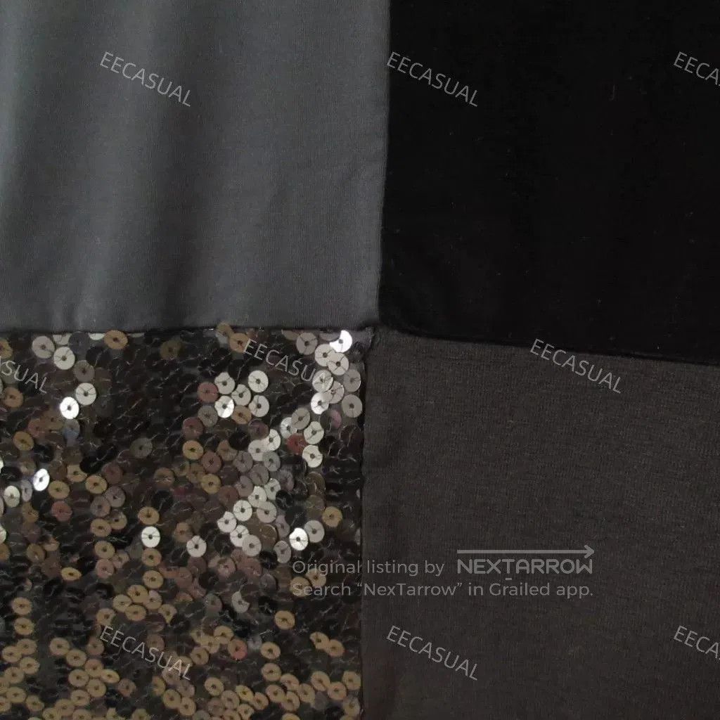 Comme des Garcons Color Block High Neck Long Sleeve Top. Size M / US 6-8 / IT 42-44 - 5 Thumbnail