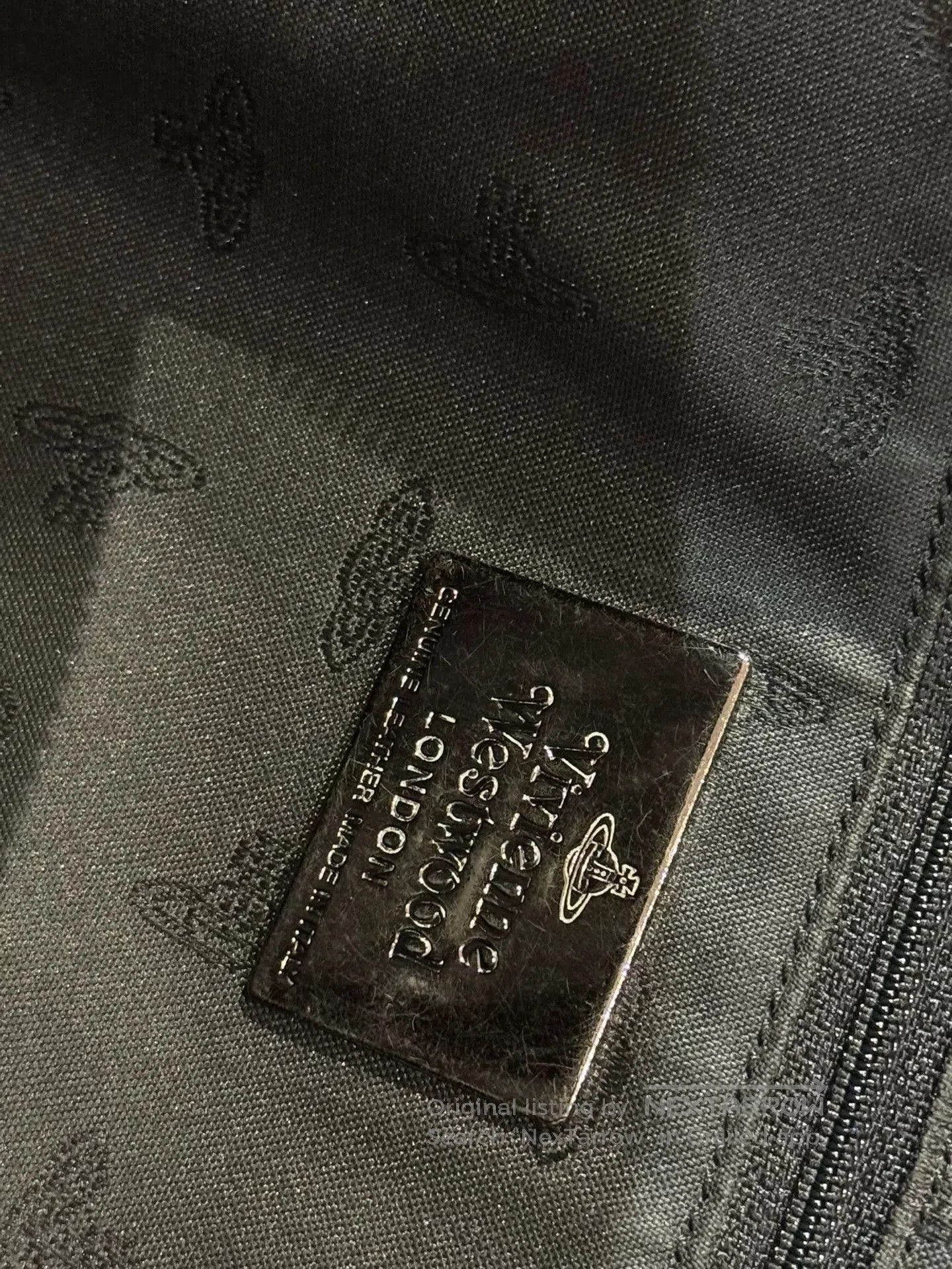 Vivienne Westwood Vivienne Westwood Black Round Tote Bag. Size ONE SIZE - 8 Thumbnail