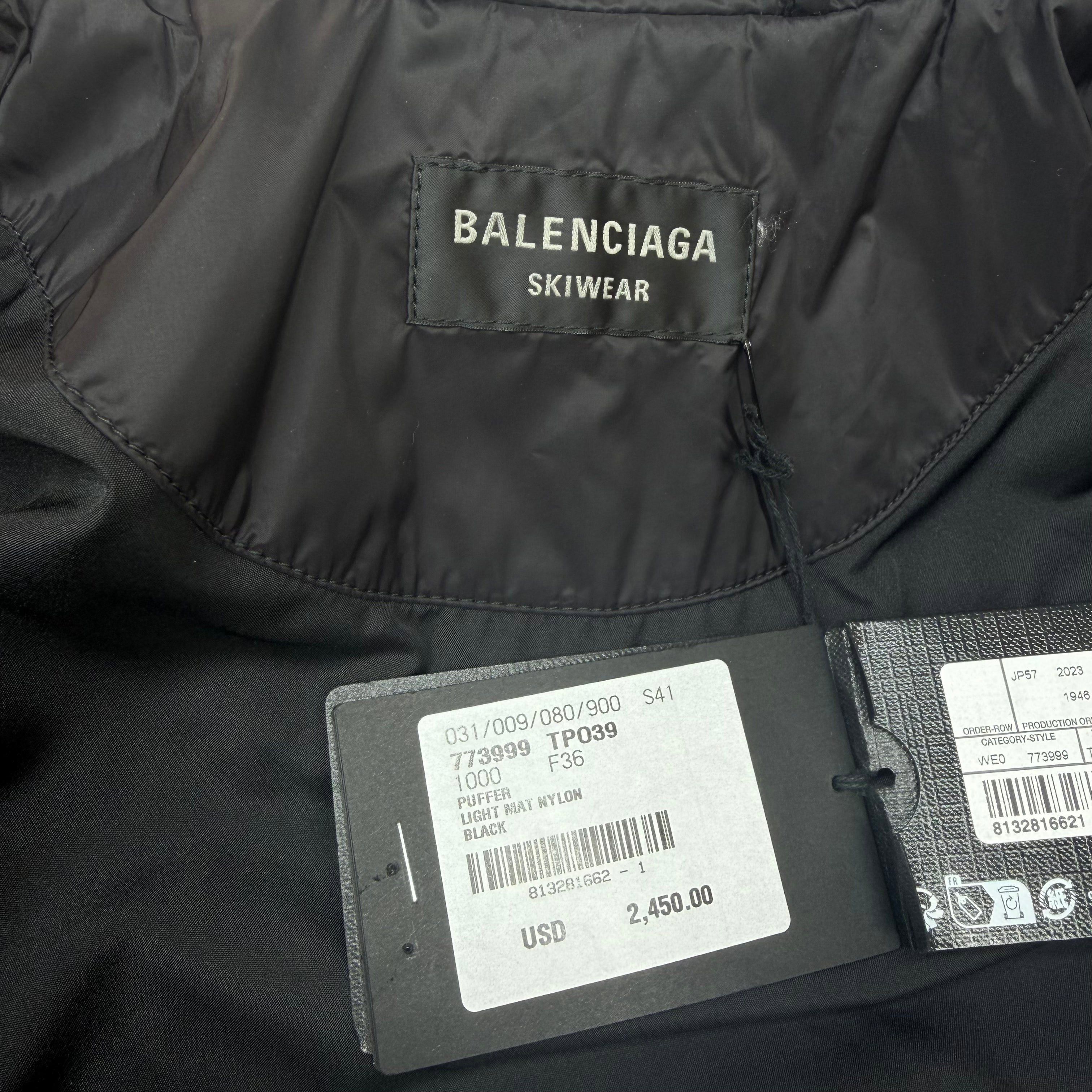 Balenciaga Balenciaga 3B Sports Icon Puffer Jacket 34 (S) Size S / US 4 / IT 40 - 4 Thumbnail