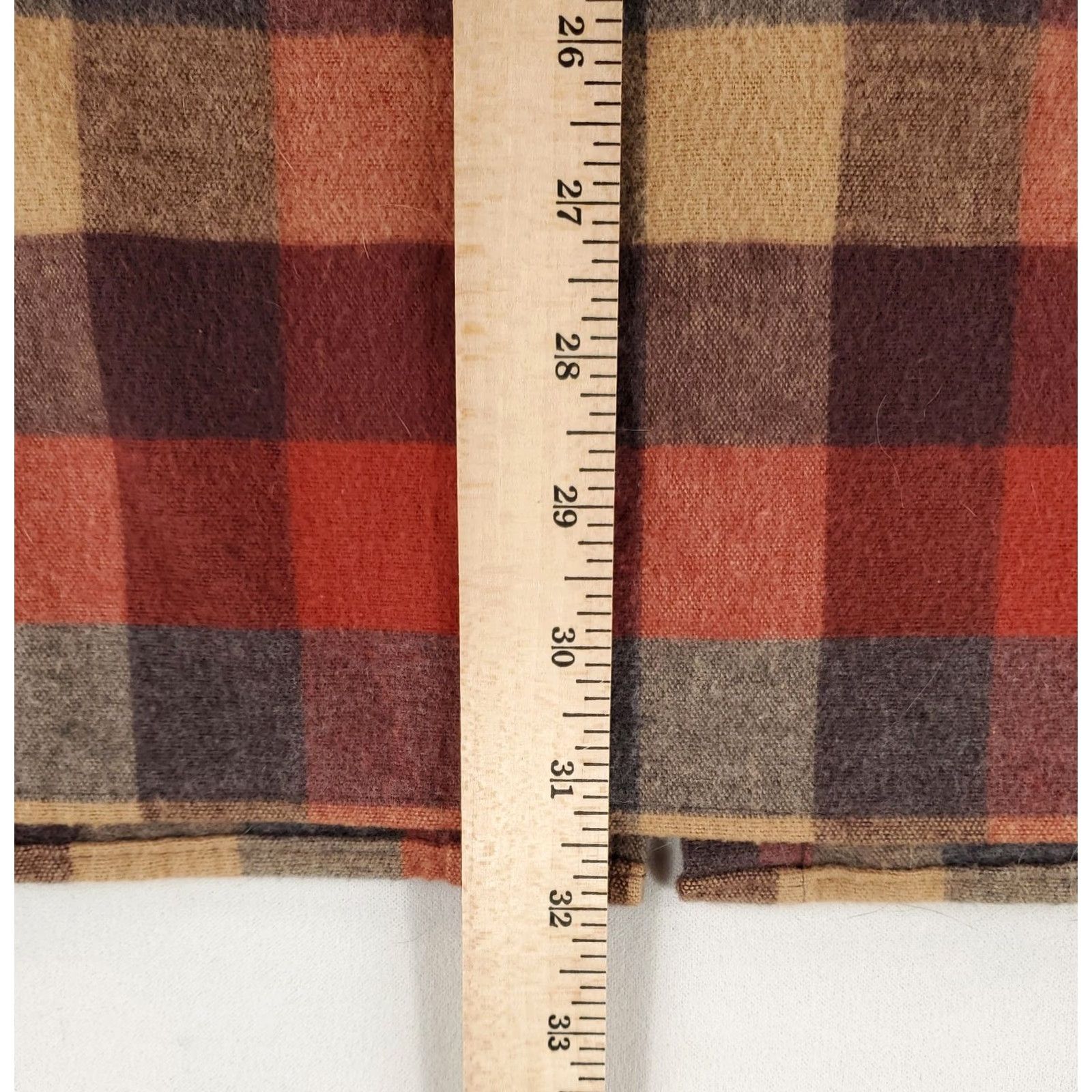 Vintage LL Bean Chamois Button Up Shirt Plaid Check Red Brown Gray Long Sleeve Mens L Size US L / EU 52-54 / 3 - 6 Thumbnail