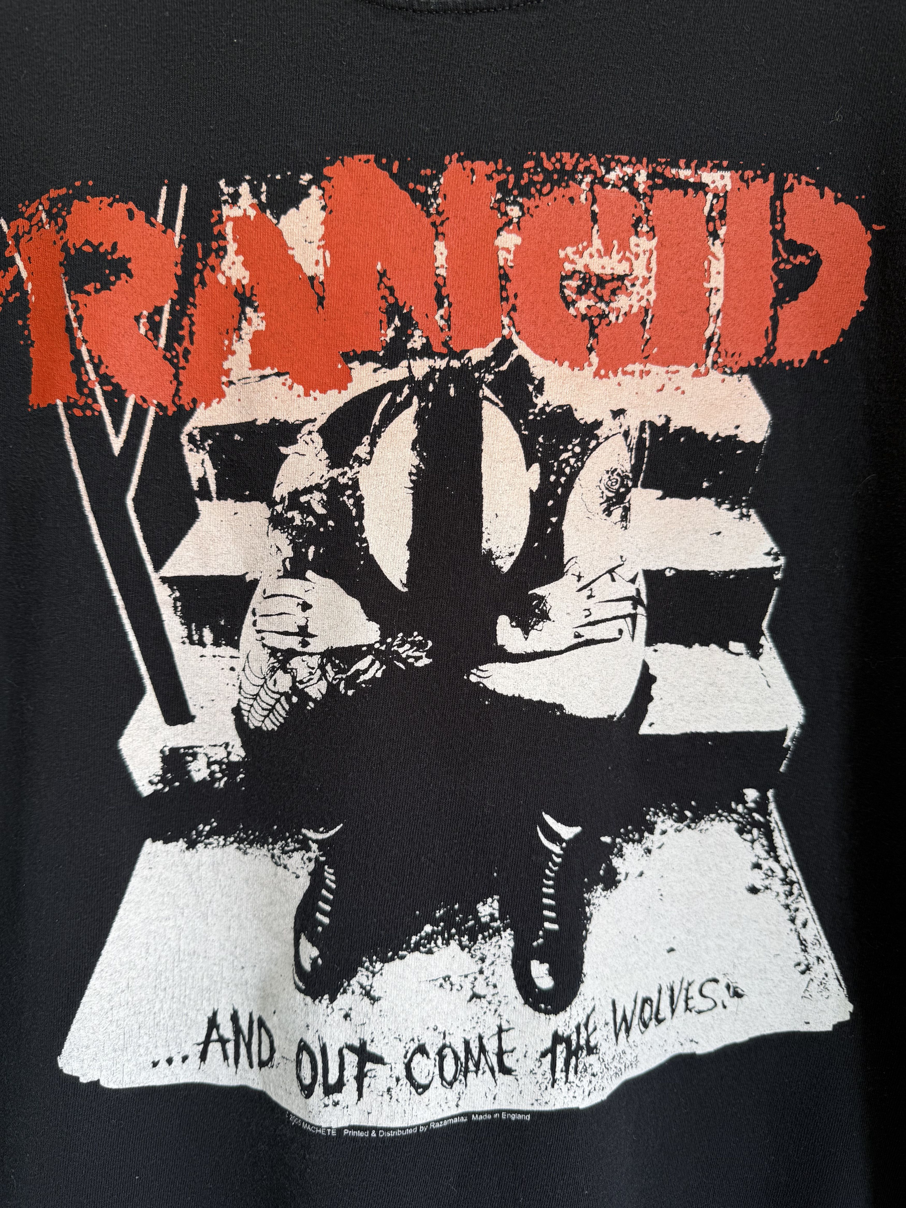 Band Tees × Vintage Vintage 2005 Rancid and out come the wolves t-shirt Size US L / EU 52-54 / 3 - 2 Thumbnail