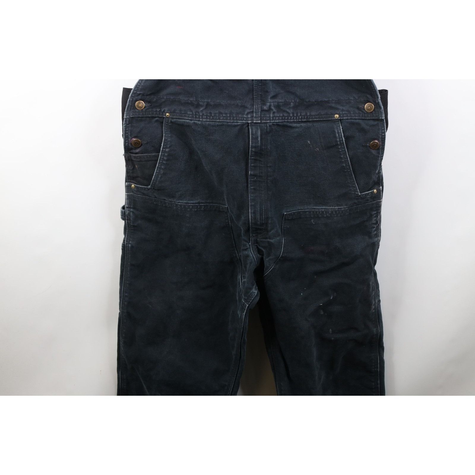 Carhartt Vintage Carhartt Distressed Canvas Double Knee Overalls Size US 40 / EU 56 - 3 Thumbnail