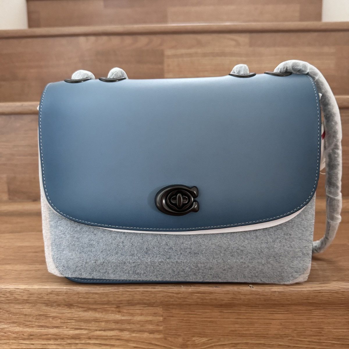 Coach Madison Shoulder Bag 5211 Azure