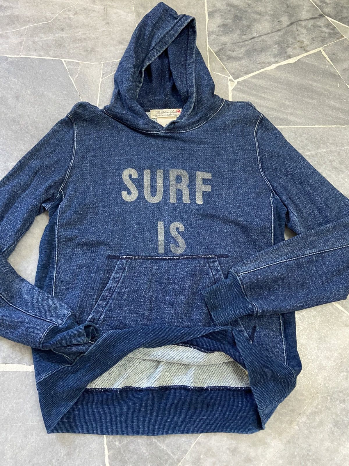 Japanese Brand Remi Relief Indigo Surf Hoodie Size US M / EU 48-50 / 2 - 1 Thumbnail