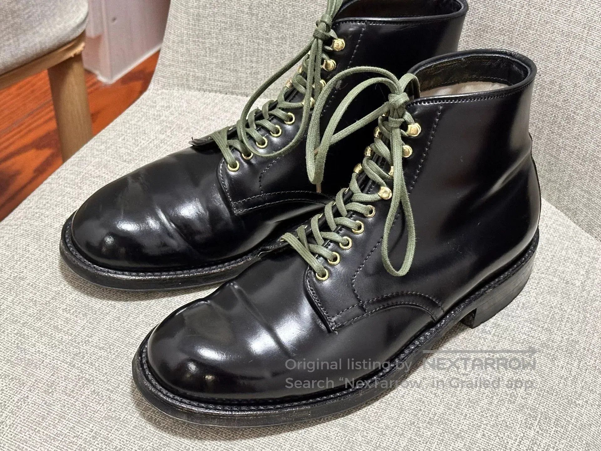 Alden Alden Plain Toe Blucher Shell Cordovan. Size US 7.5 / EU 40-41 - 2 Thumbnail
